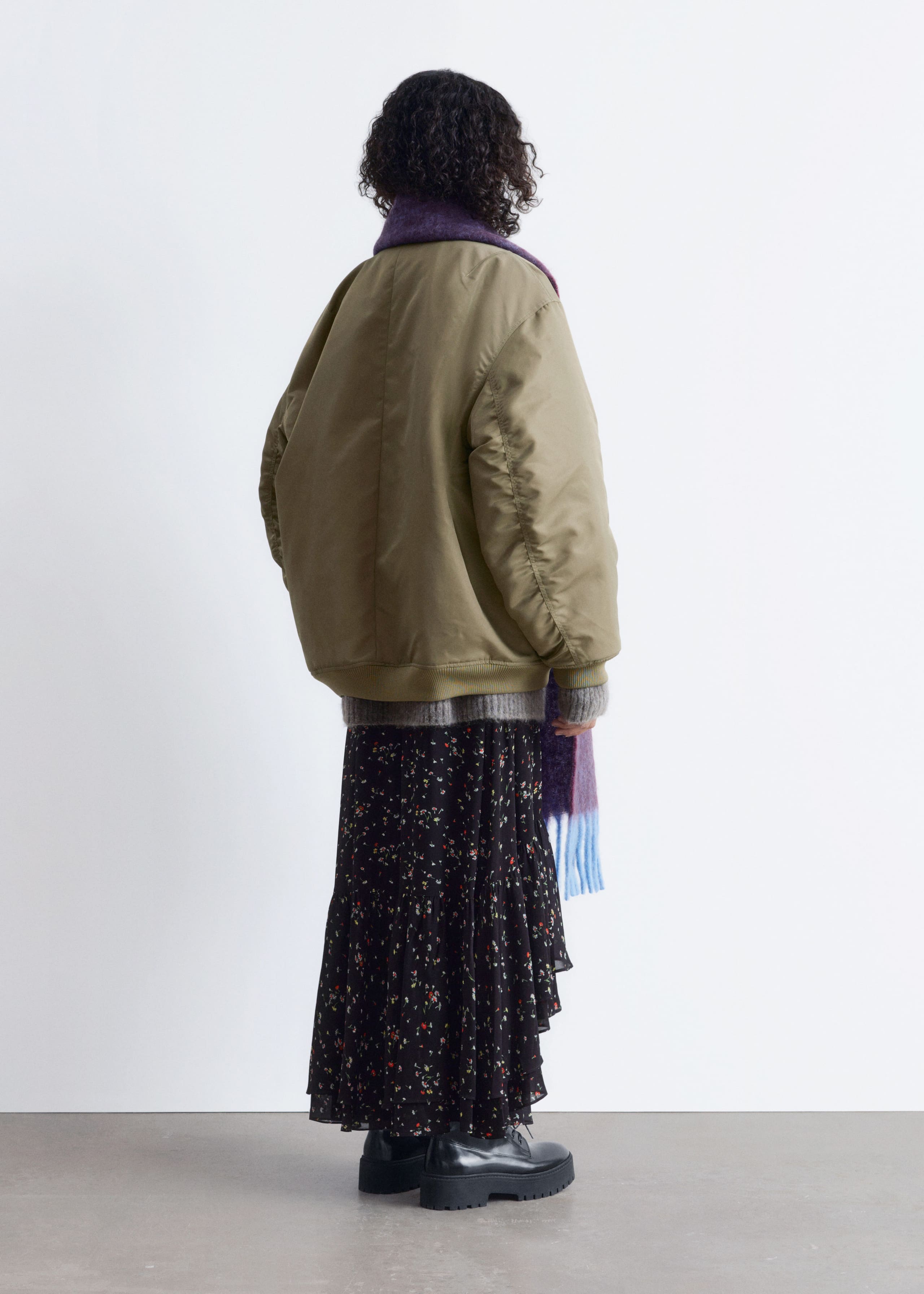 Image of Long Bomber Jacket