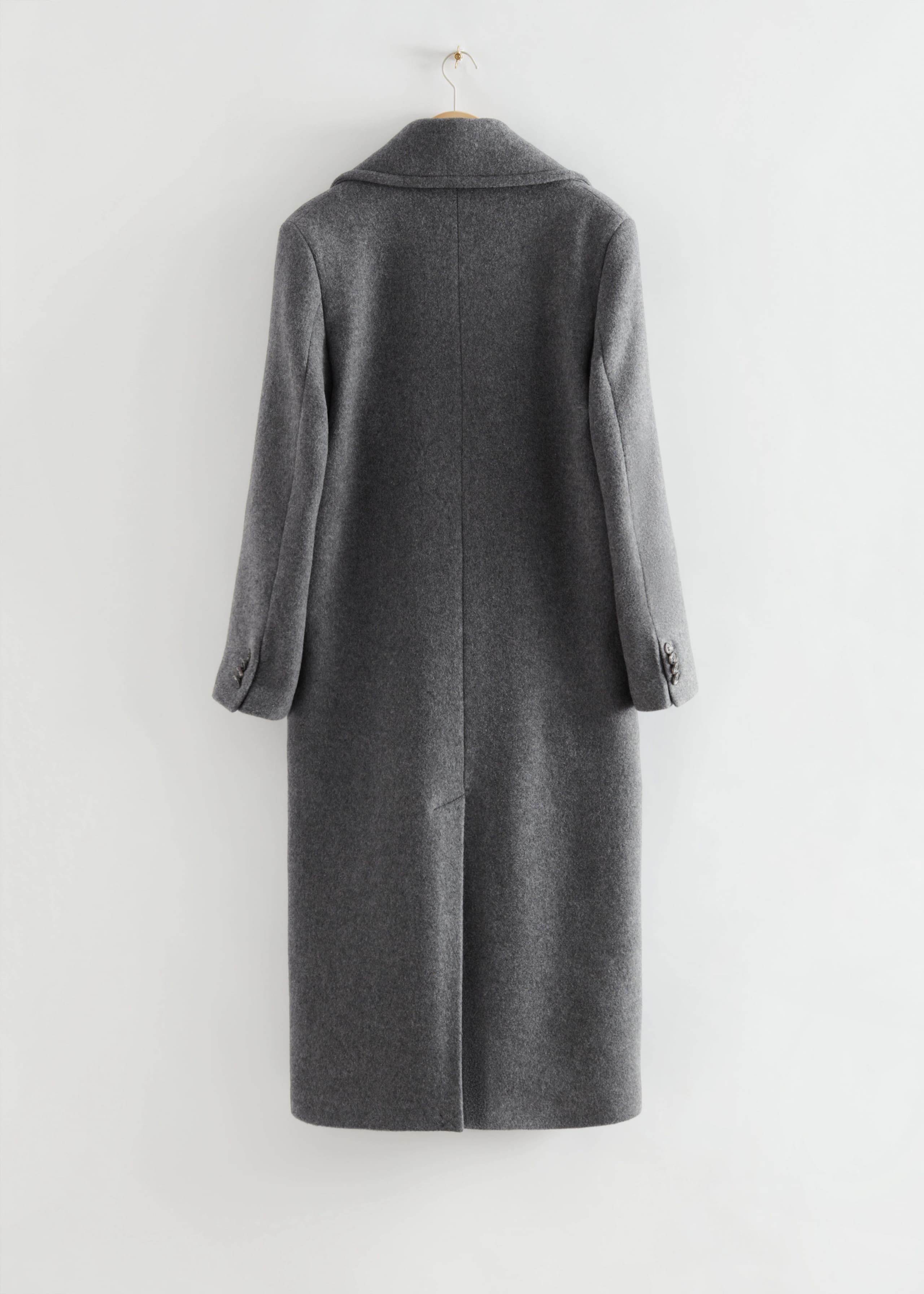 Image of OversizedWideCollarWoolCoat