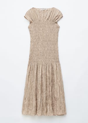 Beige/Rayas
