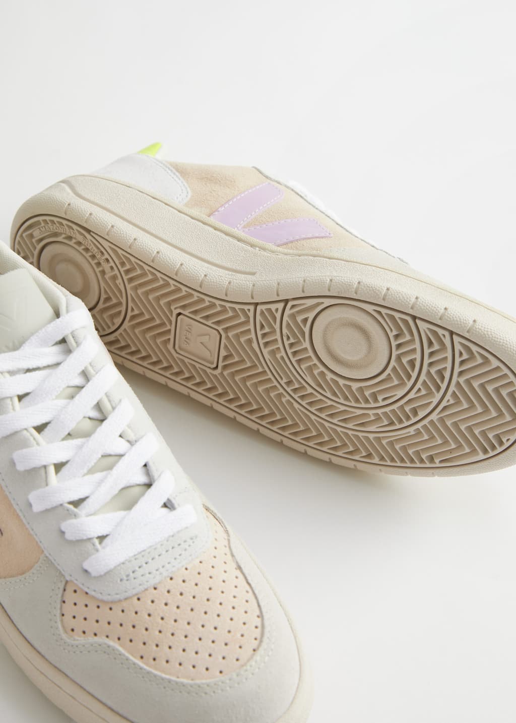 Veja V-10 Suede Sneakers - {{variantName}} - Descriptive Detail