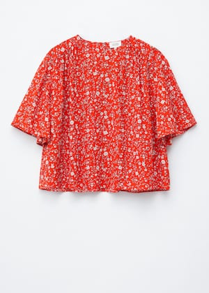 Red/Floral
