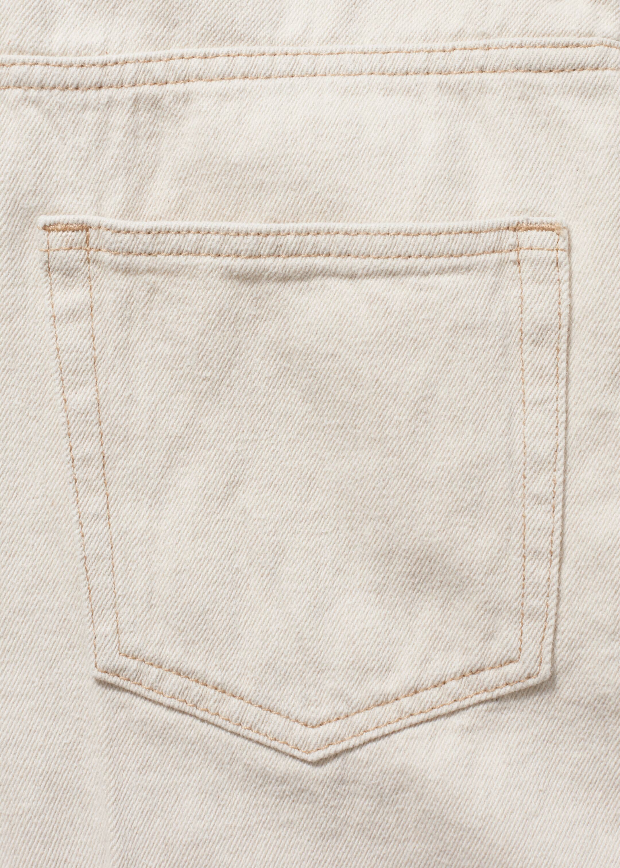 Grotere afbeelding bekijken: Denim short met wijde pijpen - Beige - DAMES | H&M BE 8