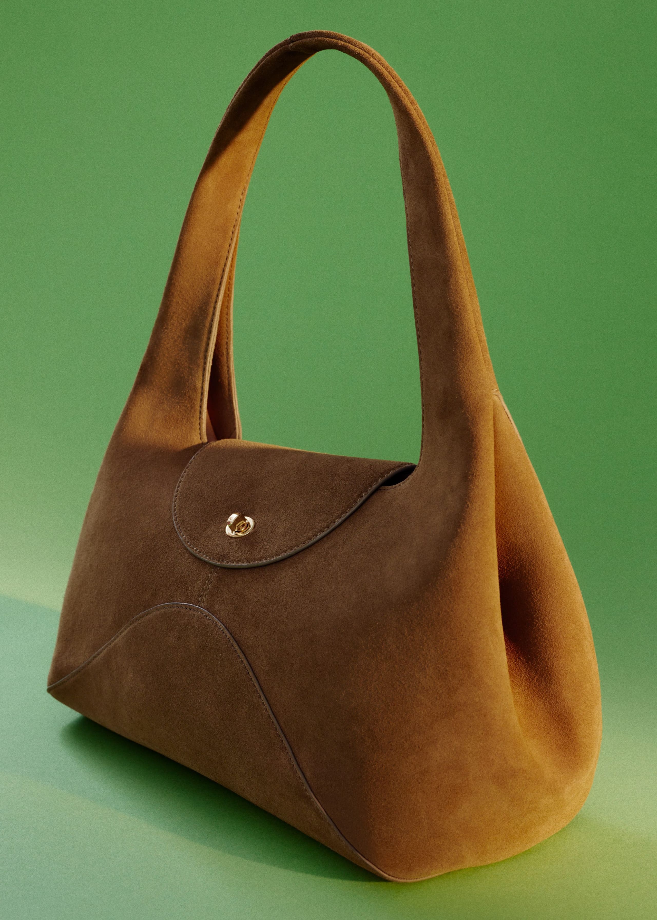 Image of Curved Shoulder Bag