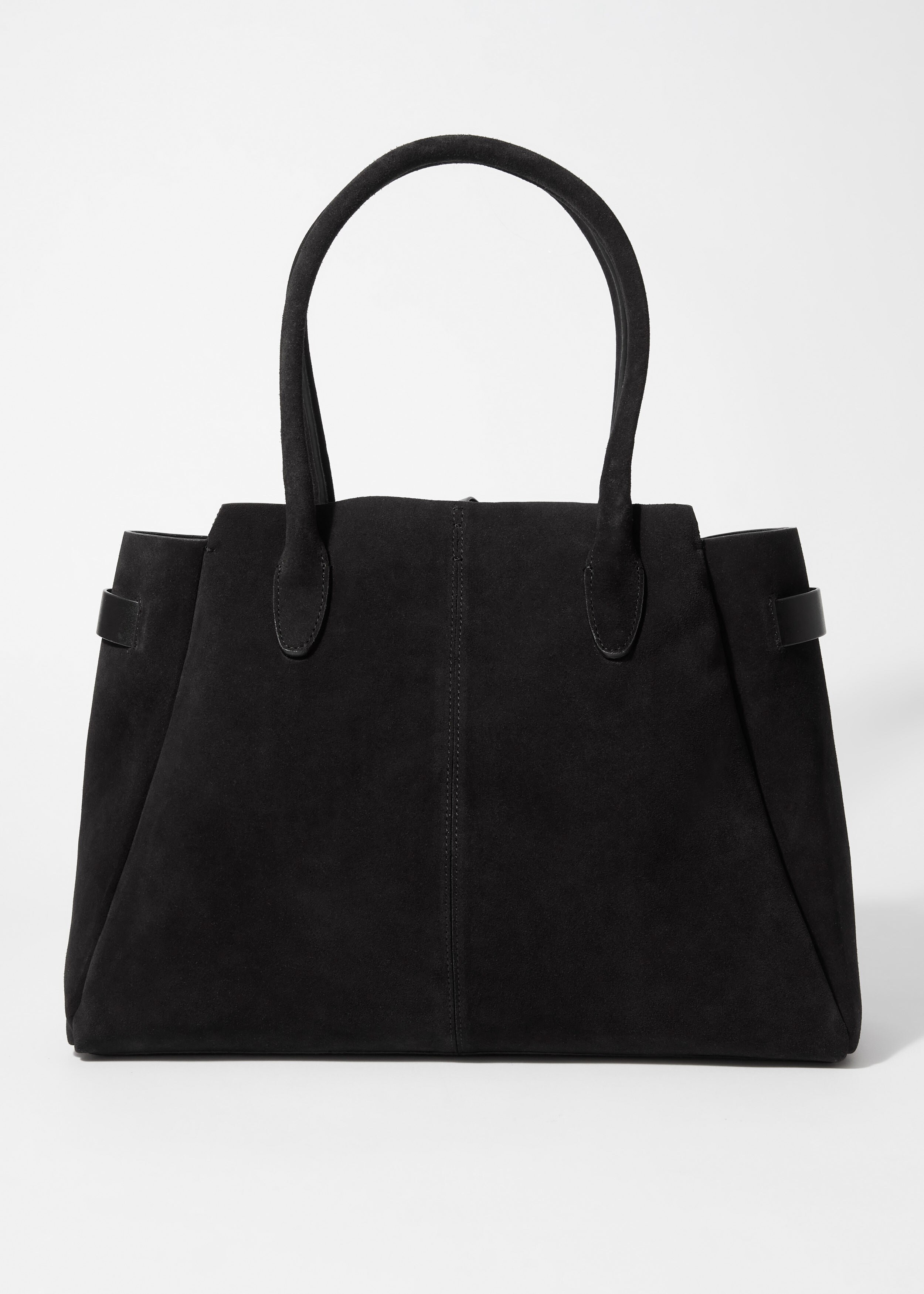 Suede Tote Bag - Dark Brown - Bags - & Other Stories DE