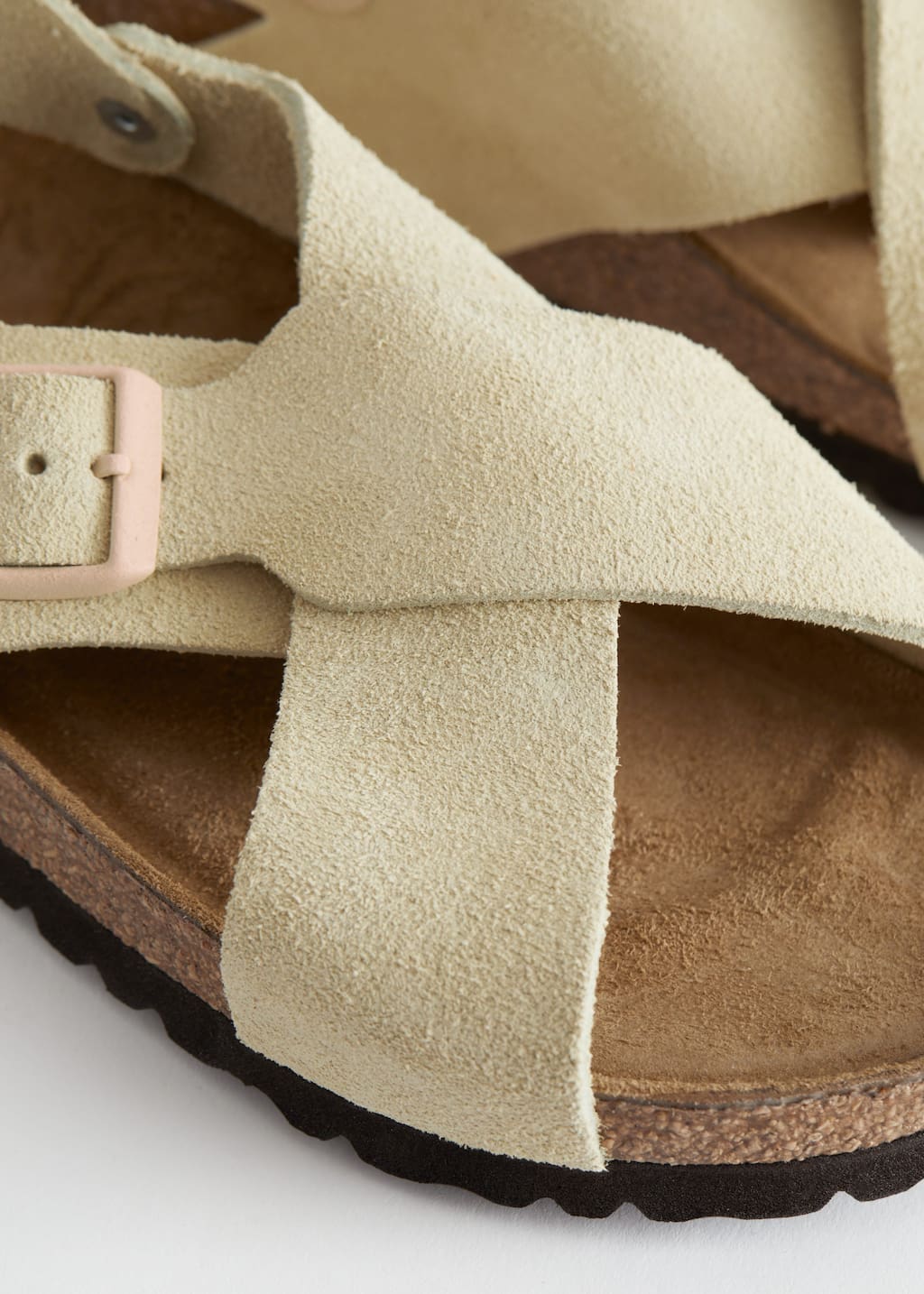 Birkenstock Tulum Suede Sandals - {{variantName}} - Detalle descriptivo