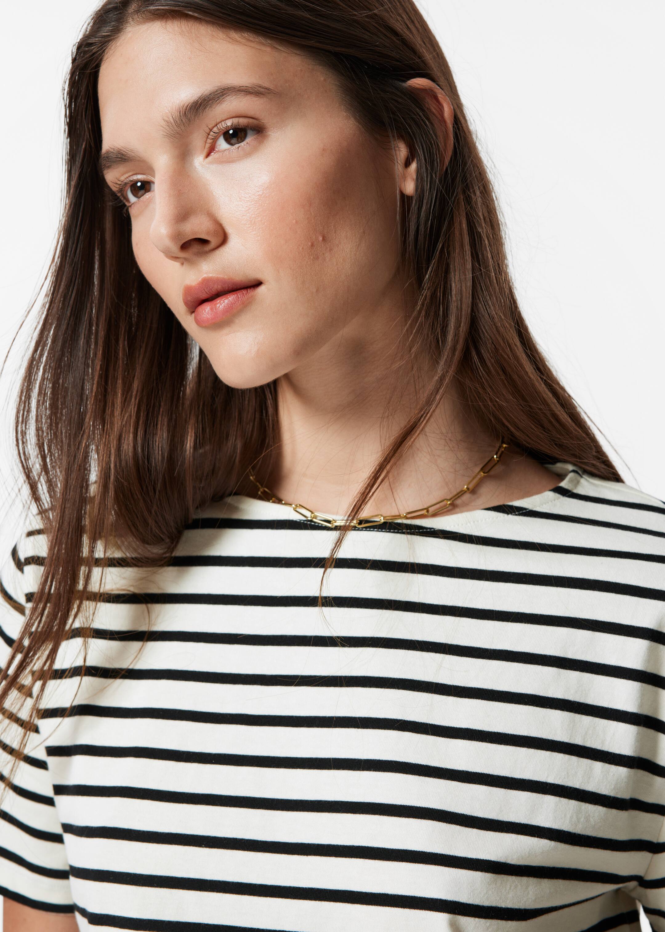 Vezi imaginea mai mare: Tricou în Dungi - Dungi Negru/Alb - FEMEI | H&M RO 3