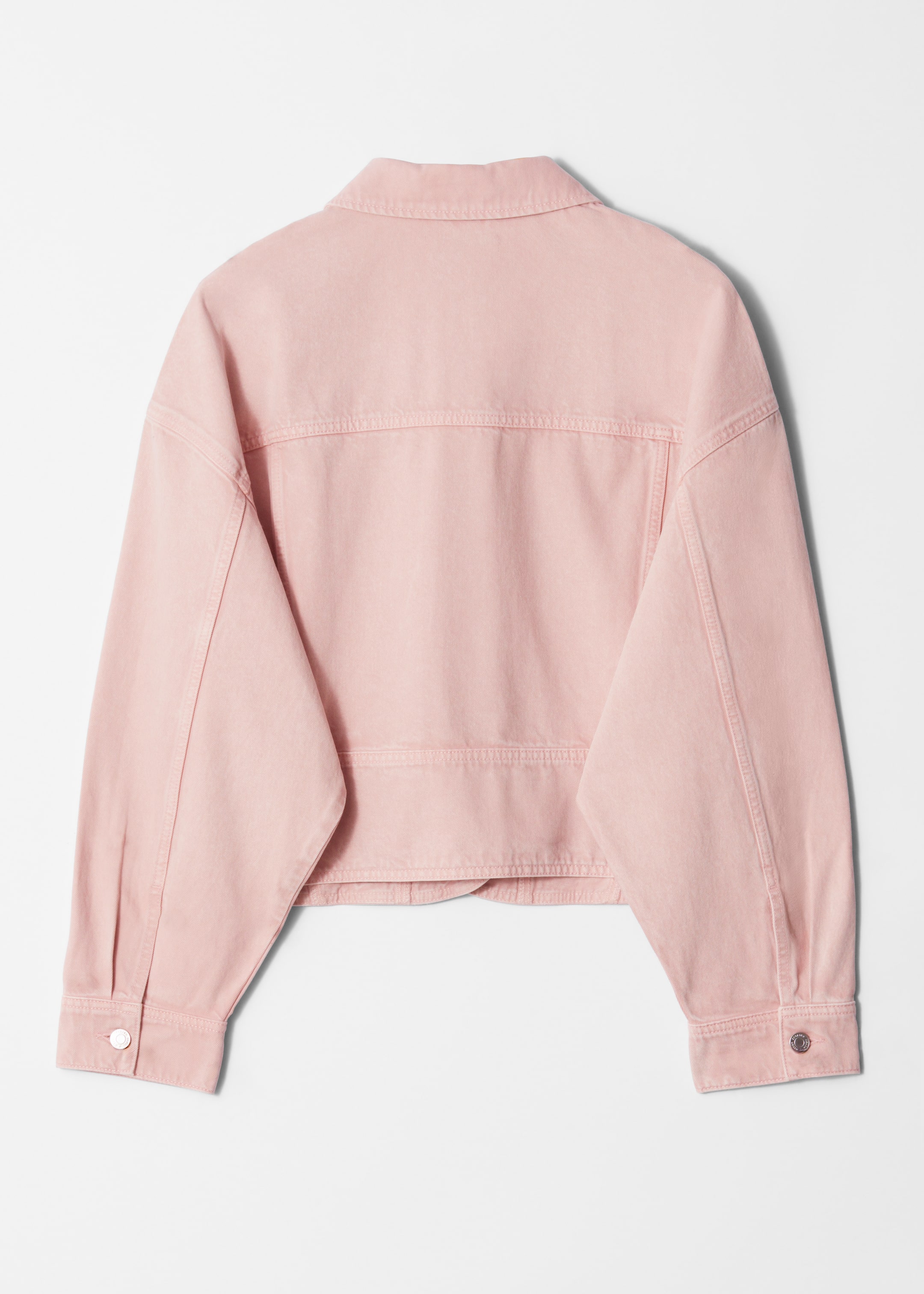 Grösseres Bild ansehen: Kastenförmige Jeansjacke - Hellrosa - DAMEN | H&M CH 7