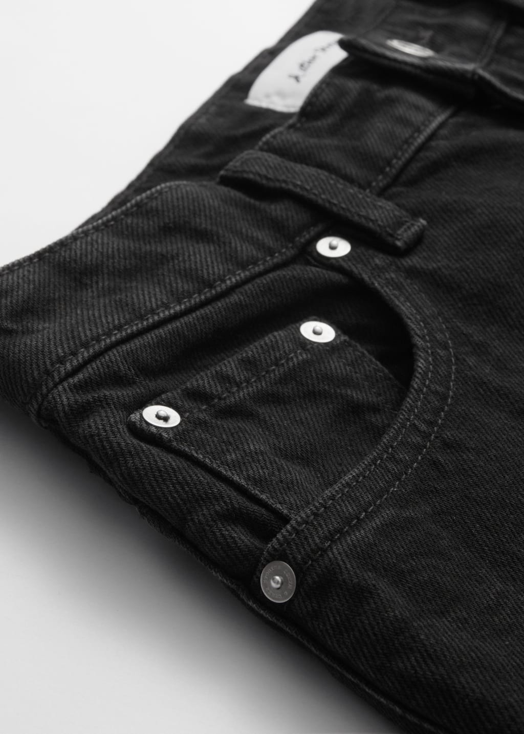 Image of Wide-Leg Denim Shorts
