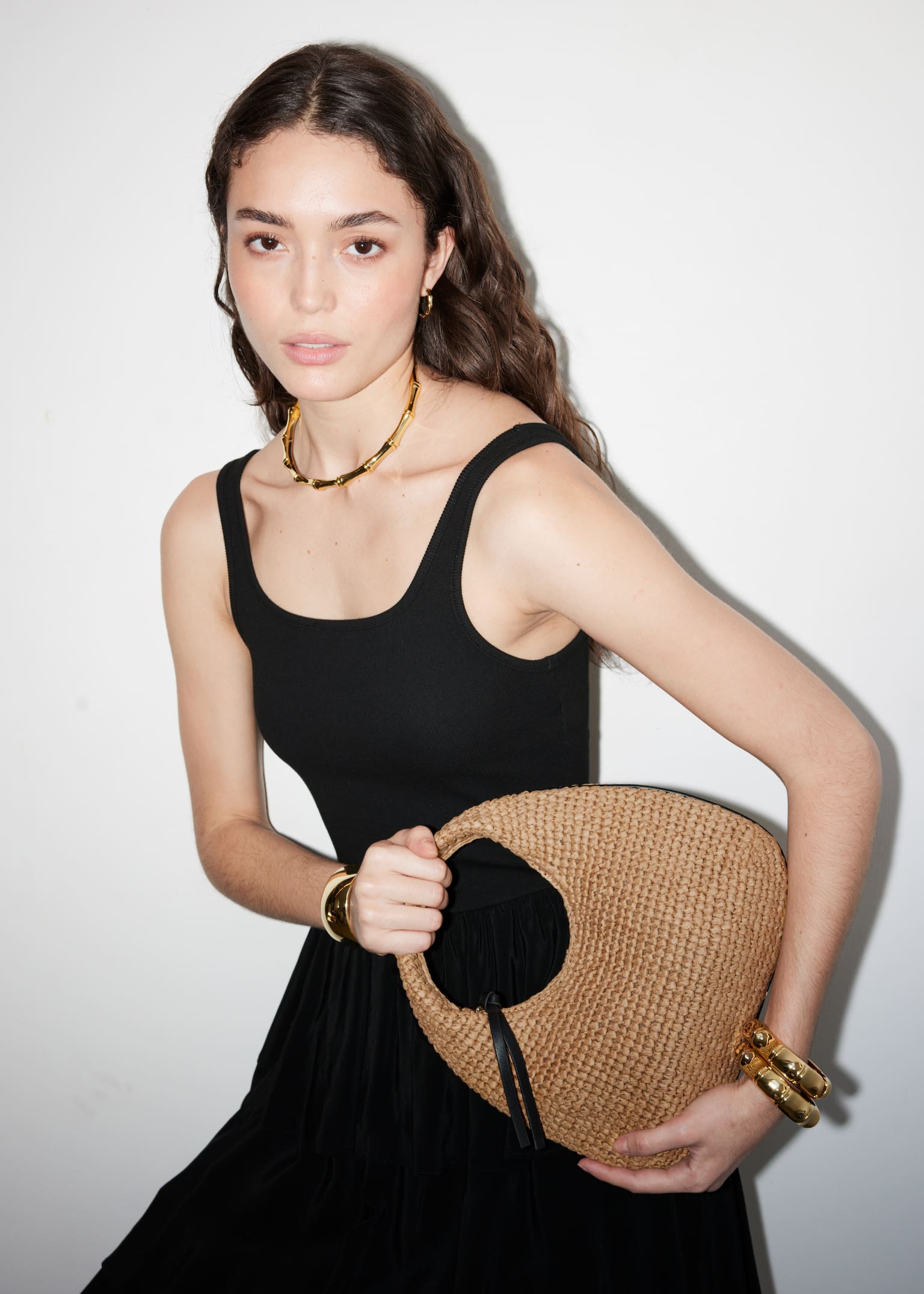 Petit sac en paille - Beige