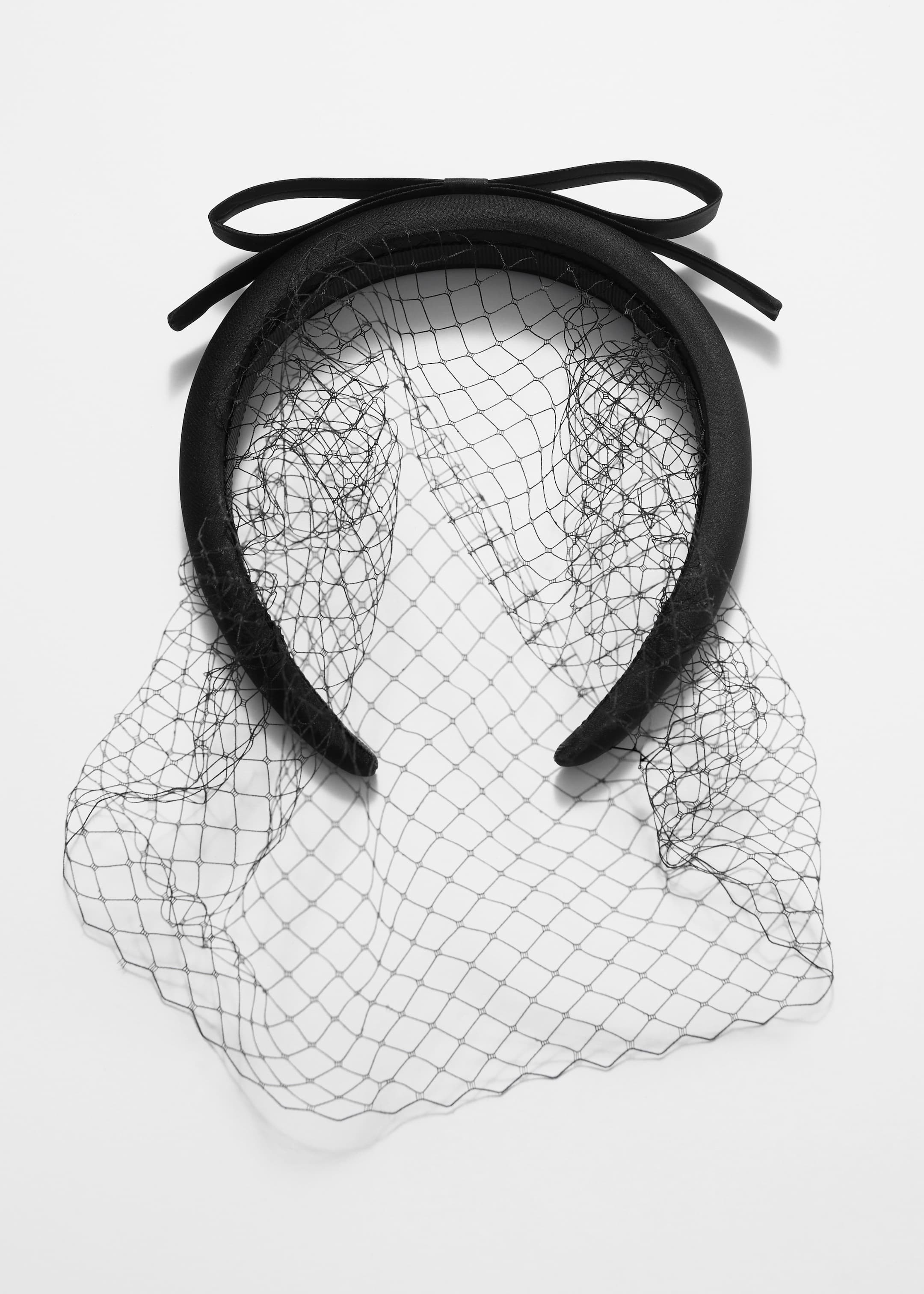 Zobacz większy obraz: Opaska z welonem - Czarny - ONA | H&M PL 1