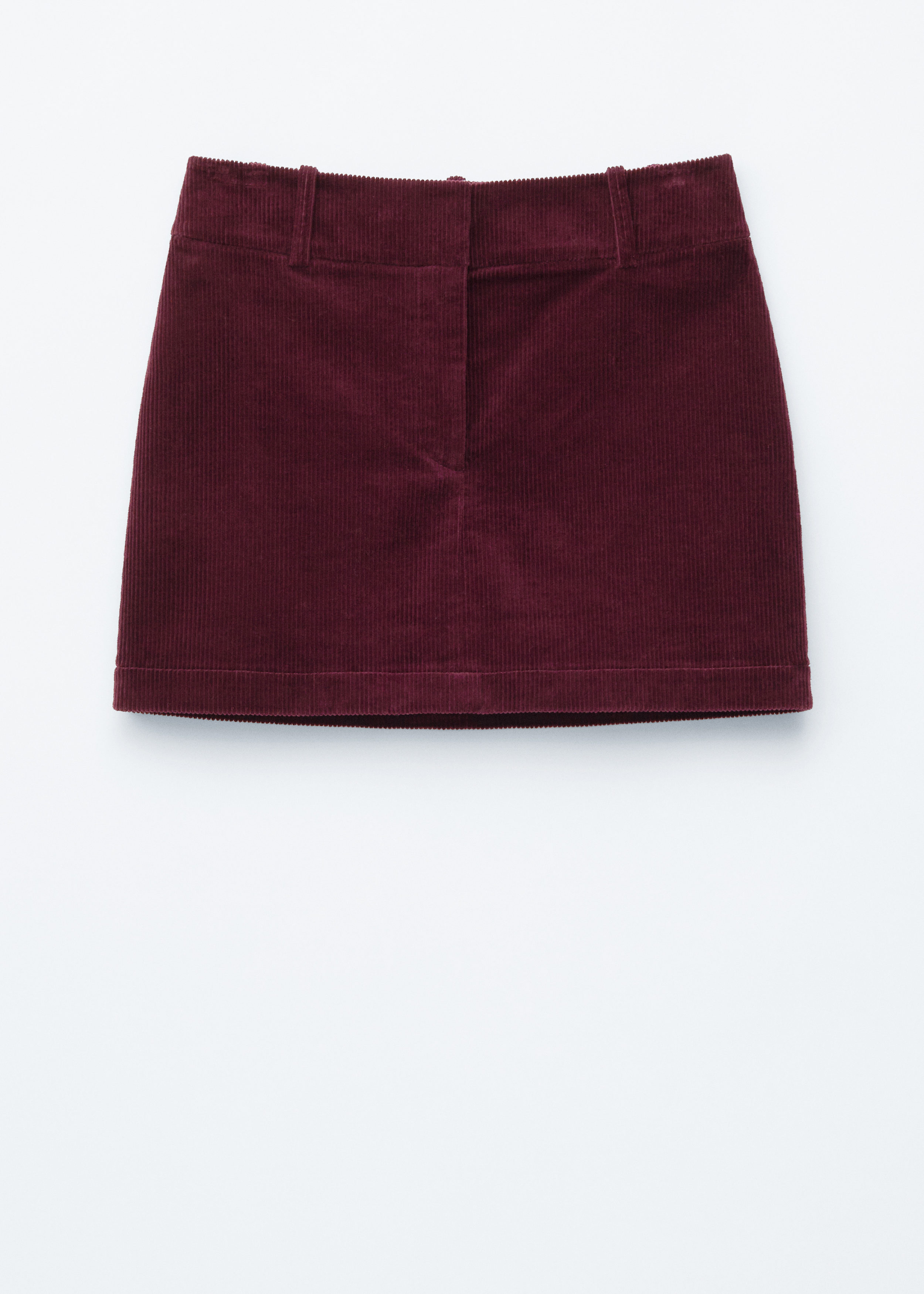Corduroy Mini Skirt