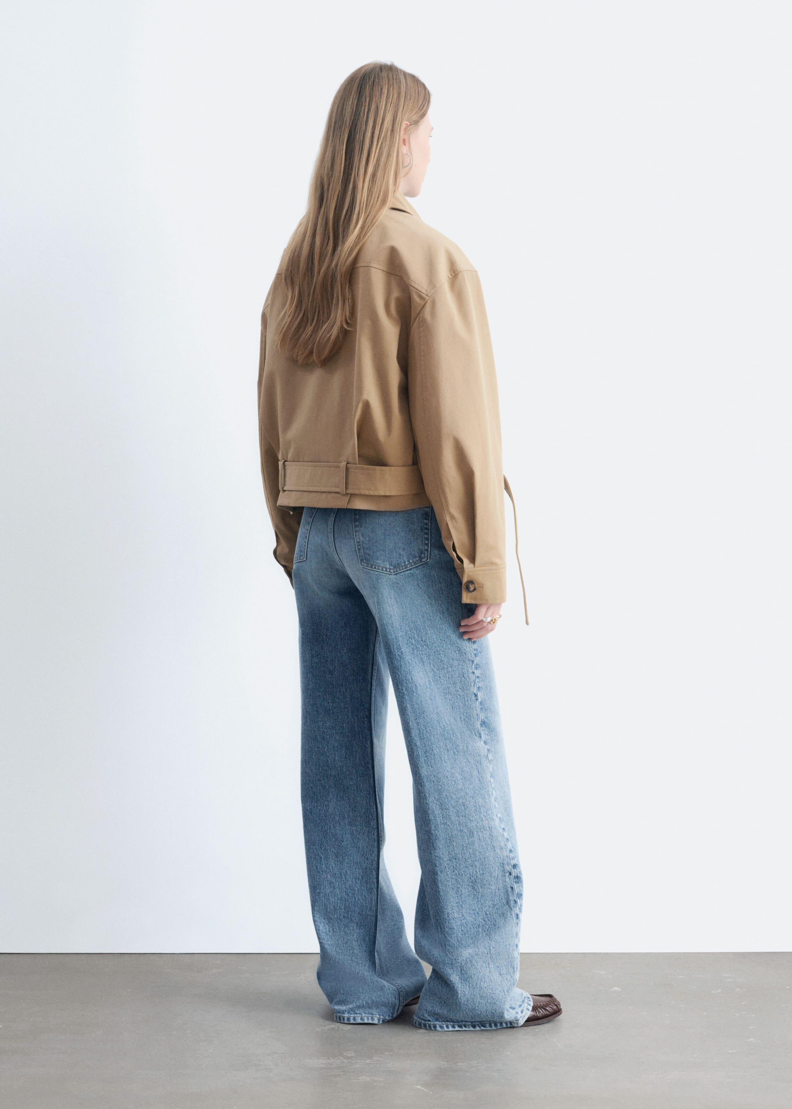 Jeans met wijde pijpen - Lichtblauw - Stilleven