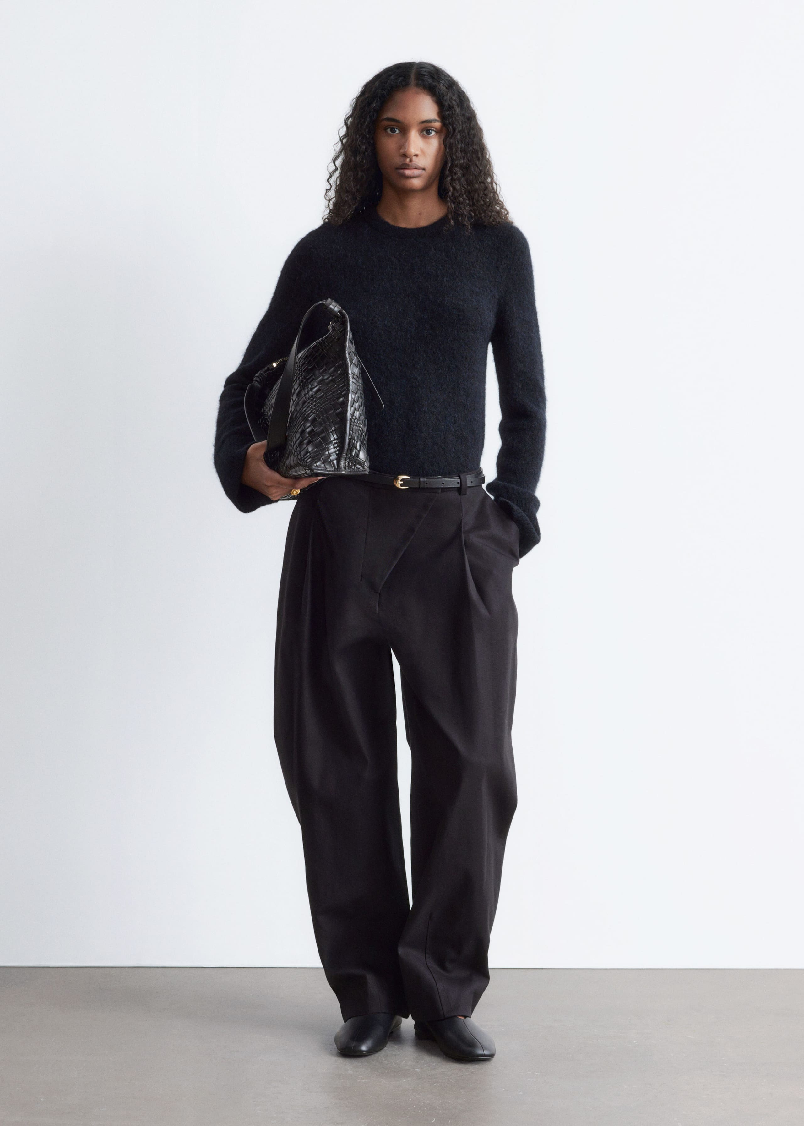 Image of Slim Fit Knitted Sweater