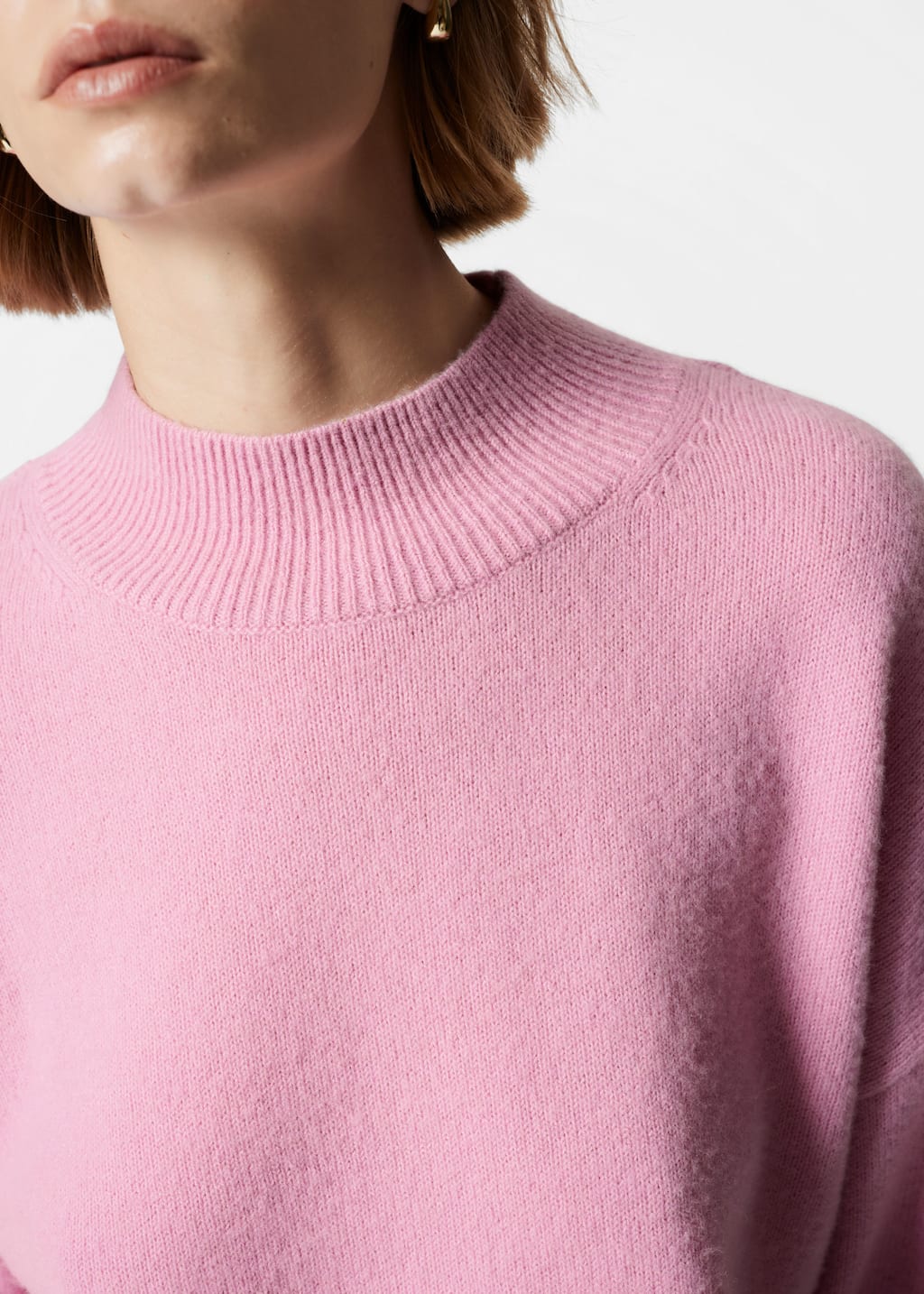 Image of Mock Neck Jumper