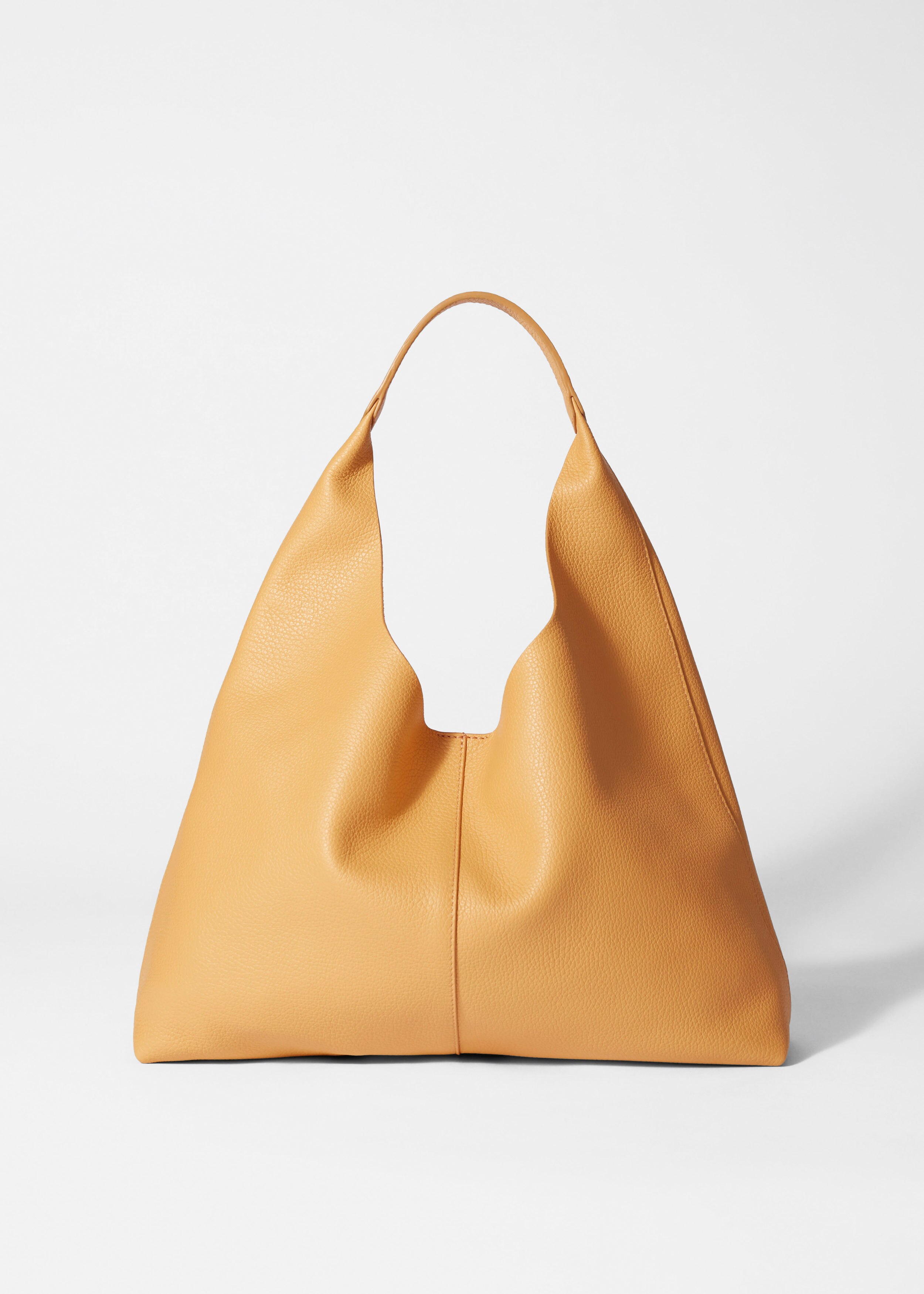 Classic Suede Tote Bag - Yellow - & Other Stories - & Other