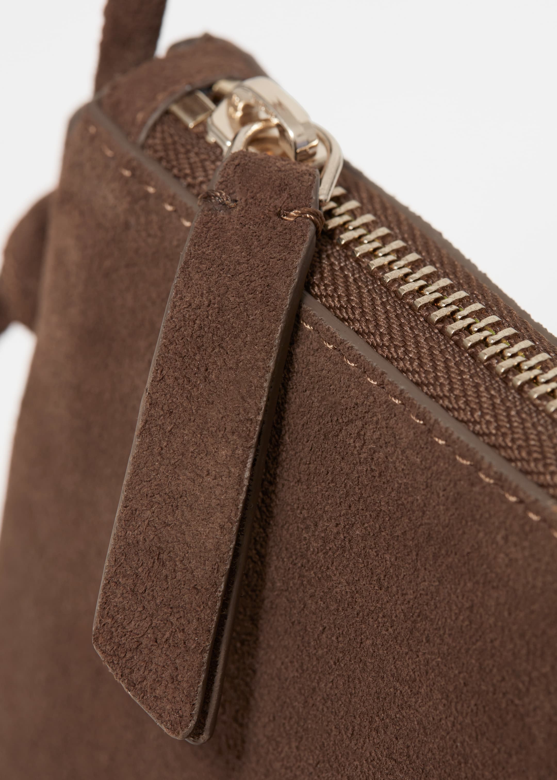 Grösseres Bild ansehen: Kleine Umhängetasche aus Leder - Braun - DAMEN | H&M CH 5