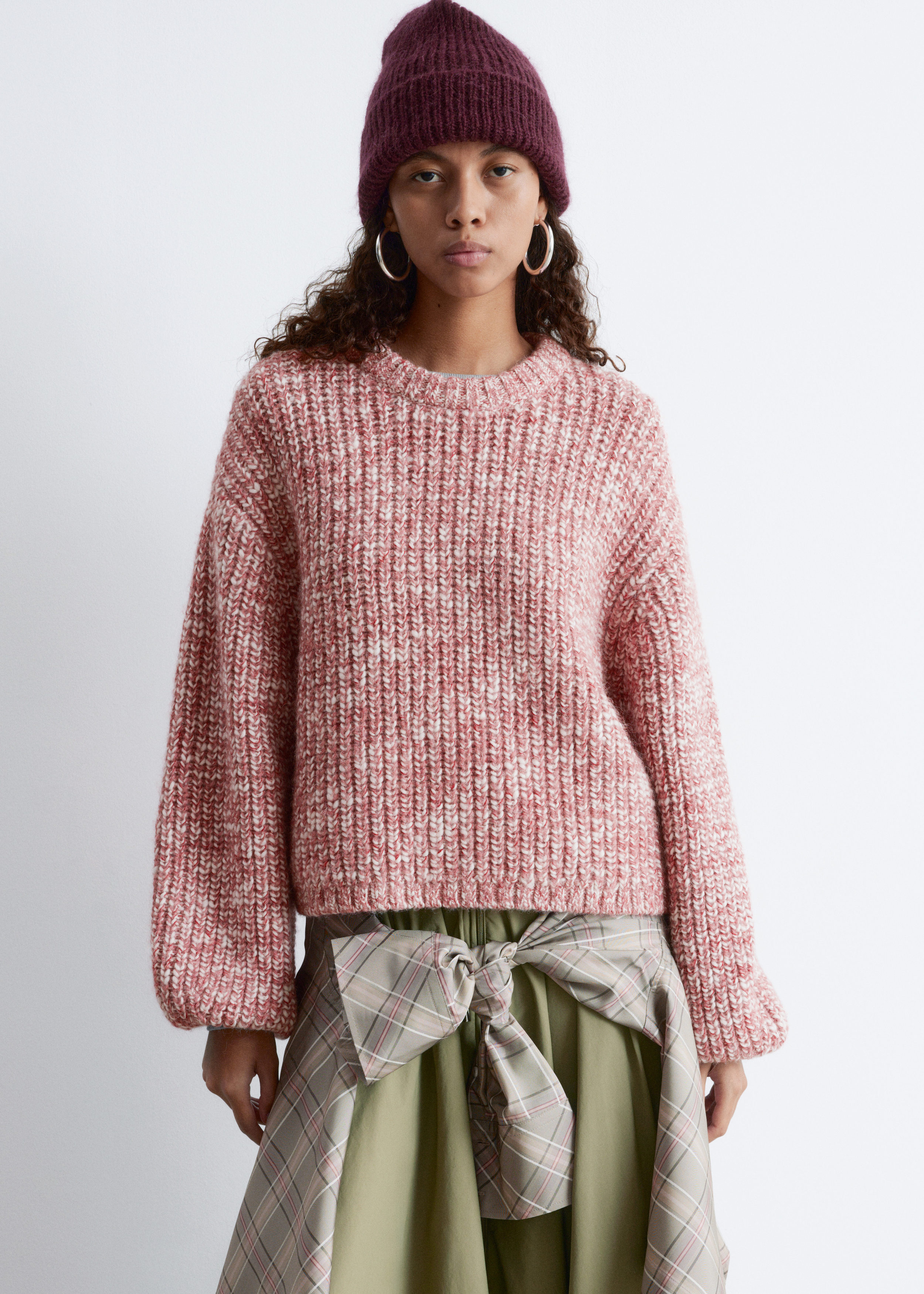 Mottled Knit Jumper