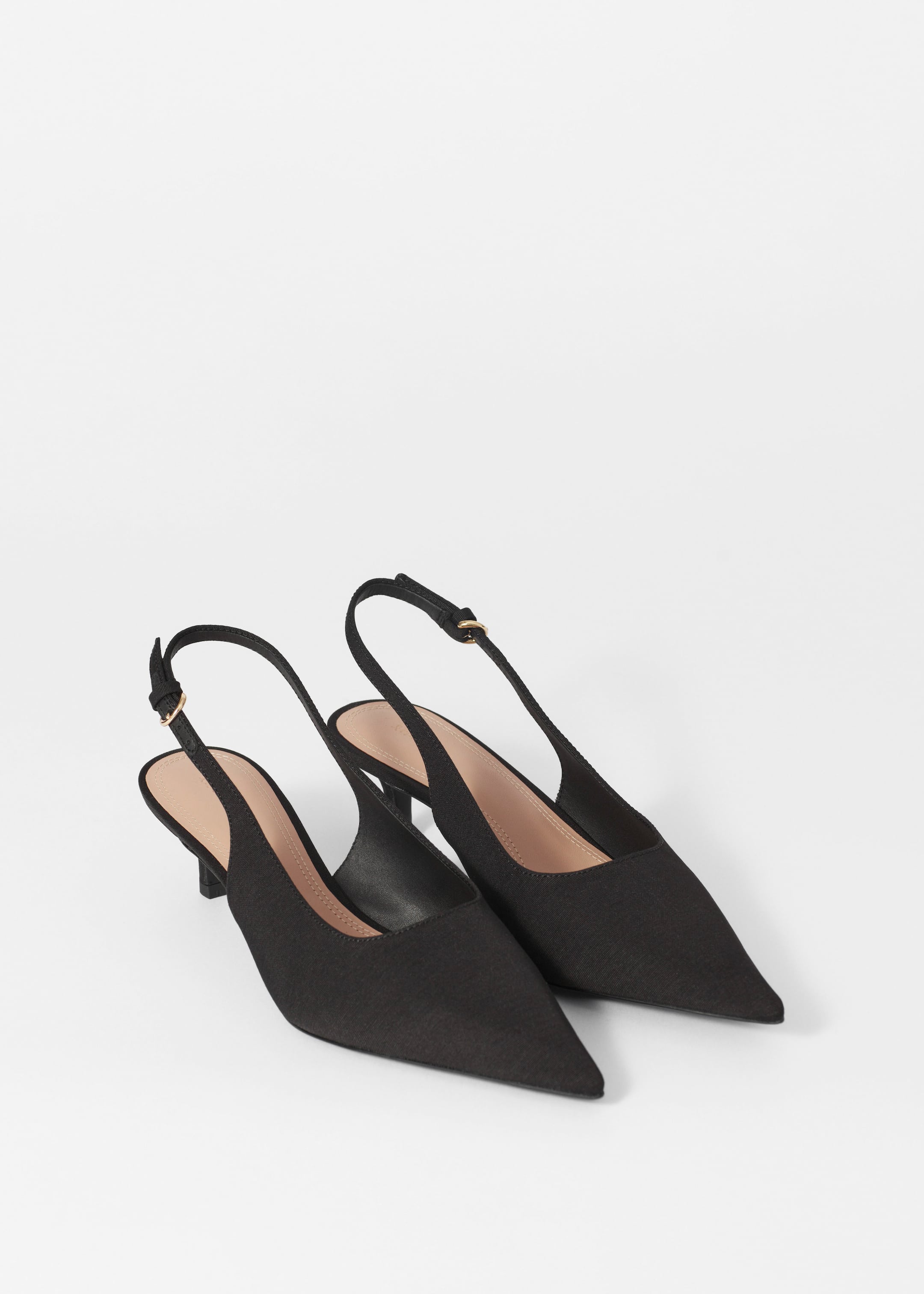 Agrandir l'image: Escarpins classiques en satin - Satin noir - FEMME | H&M BE 2
