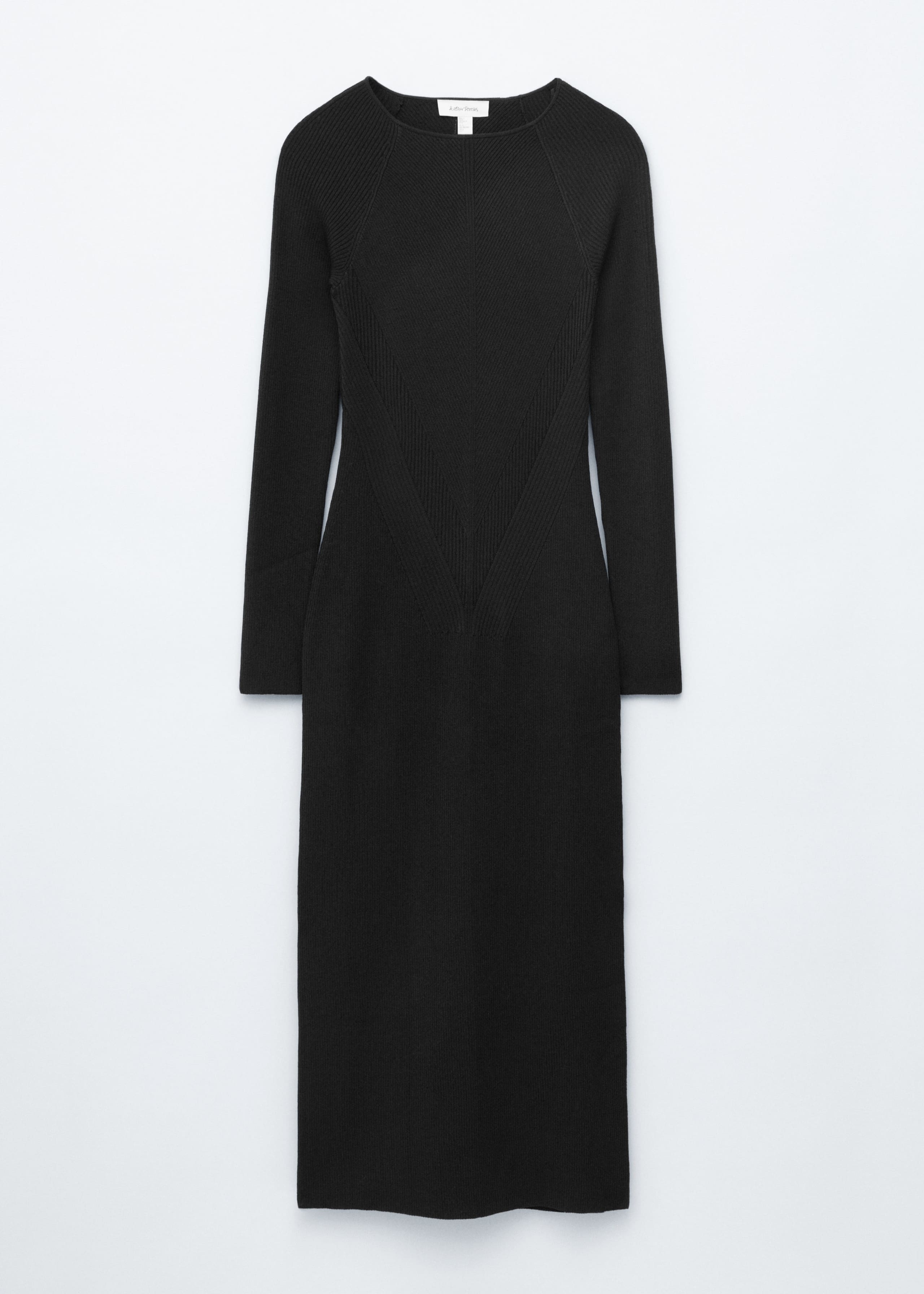 Image of Rib-Knit Maxi Dress