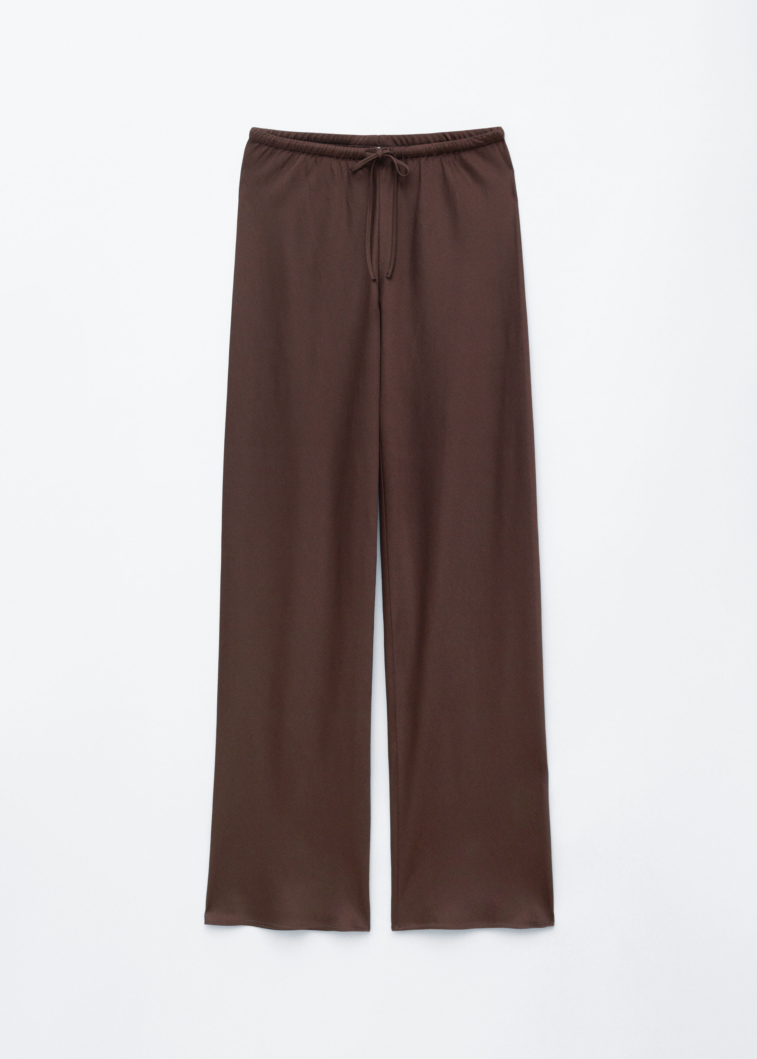 Drawstring Twill Trousers