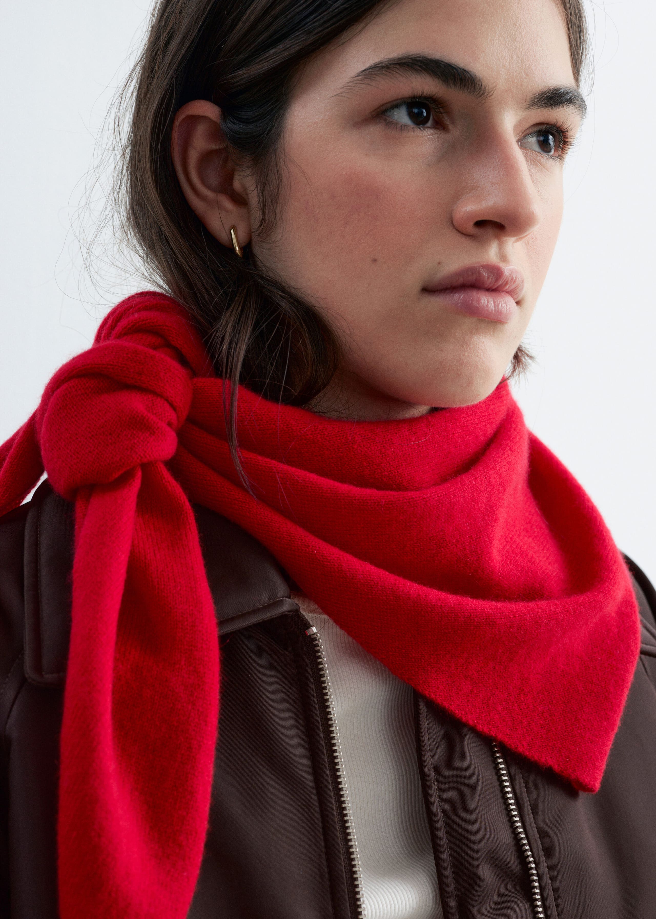 Cashmere Scarf - Red - Still Life