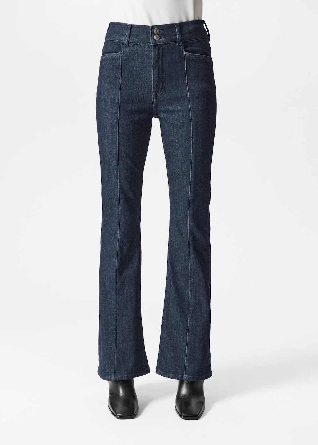 Image of Slim Flared Jeans
