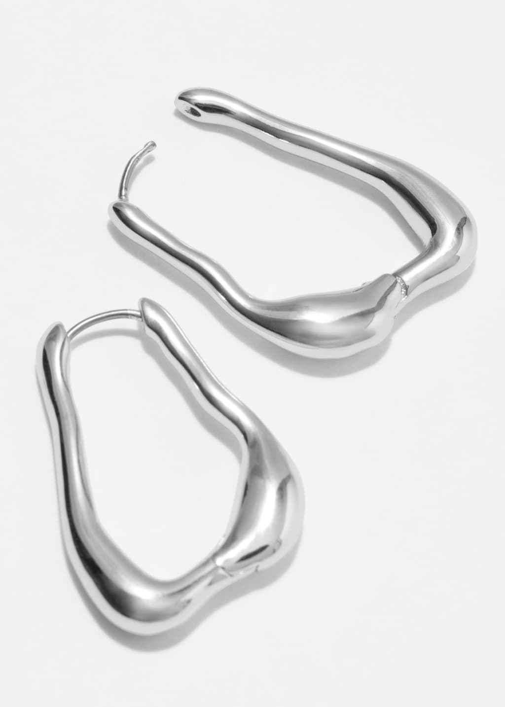 Image of Irregular Hoop Earrings