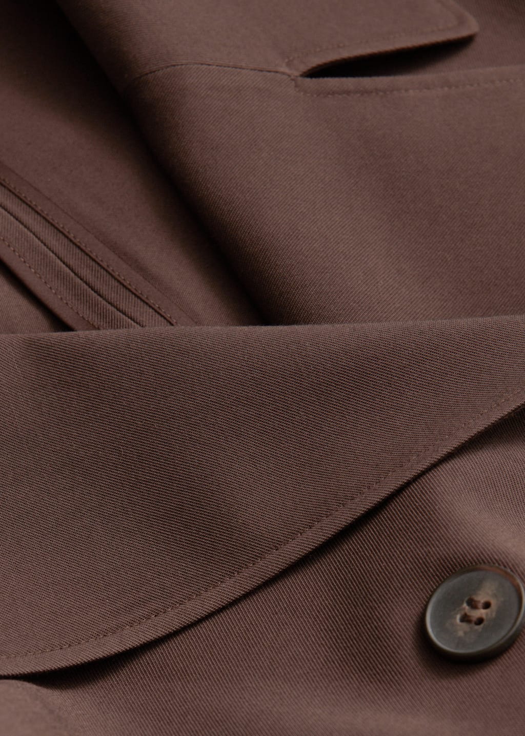 Image of Double-Breasted Trench Coat