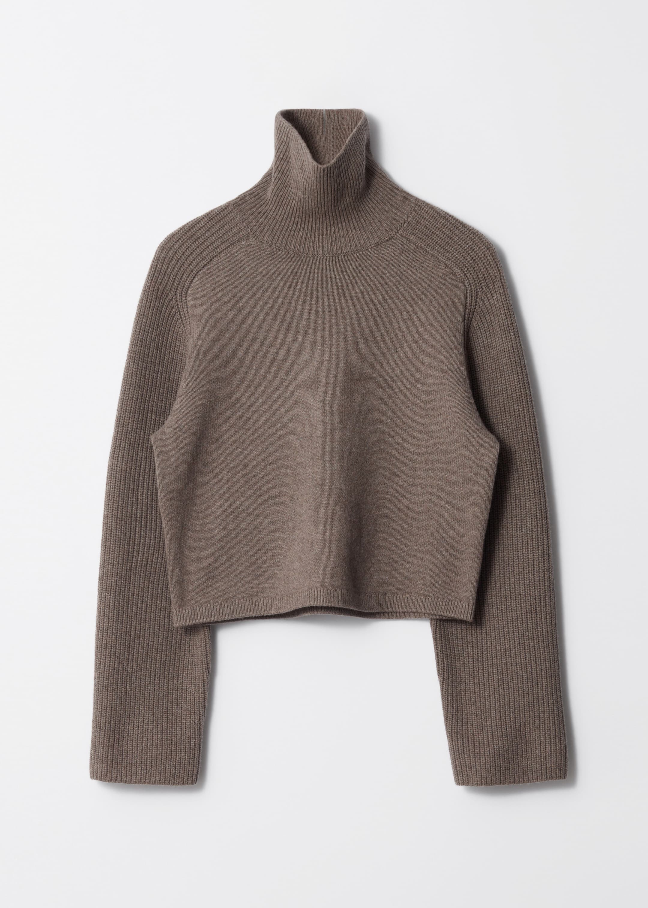 Visualizza immagine più grande: Dolcevita boxy - Marrone - DONNA | H&M IT 1