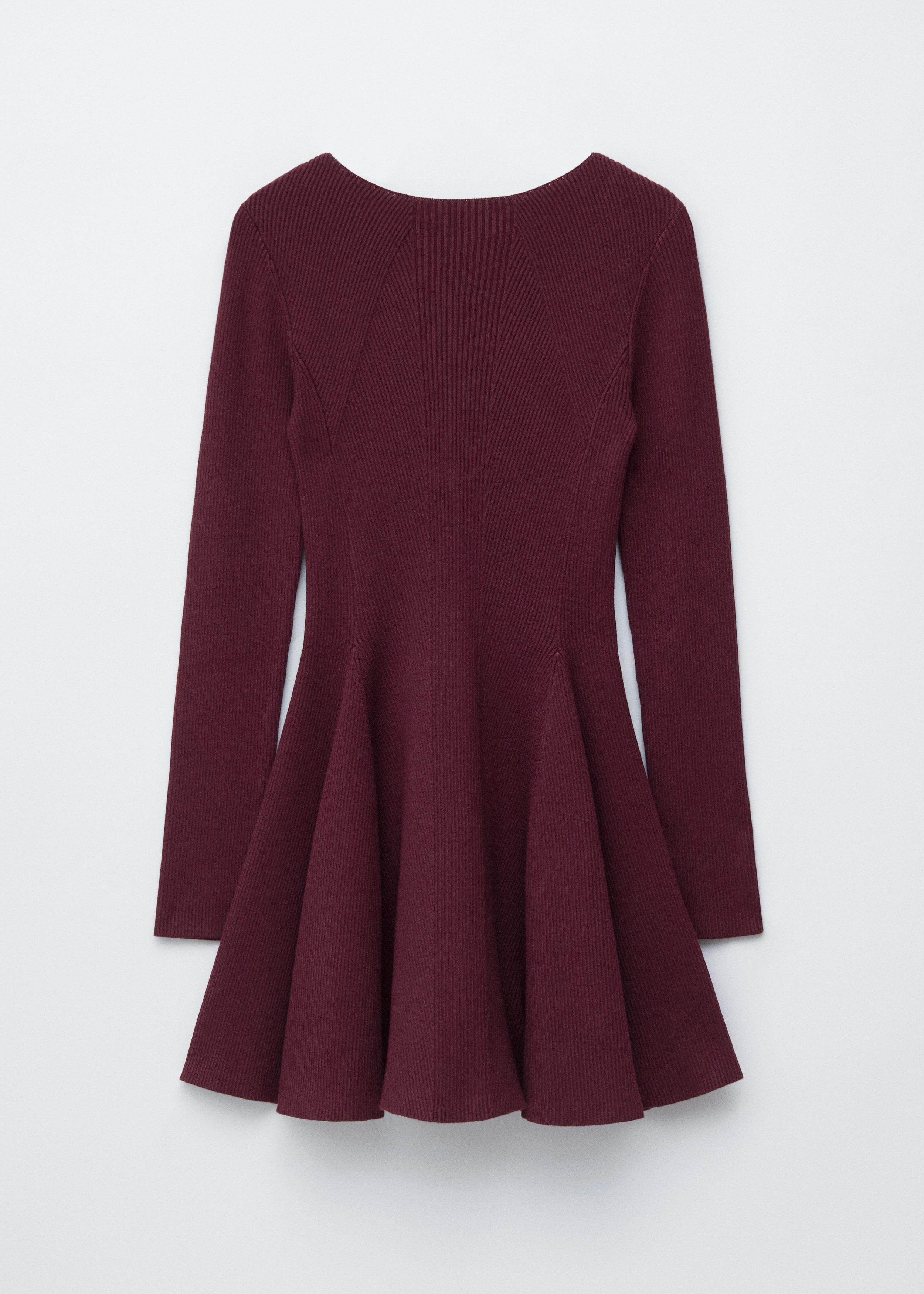 Rib Knit Mini Dress