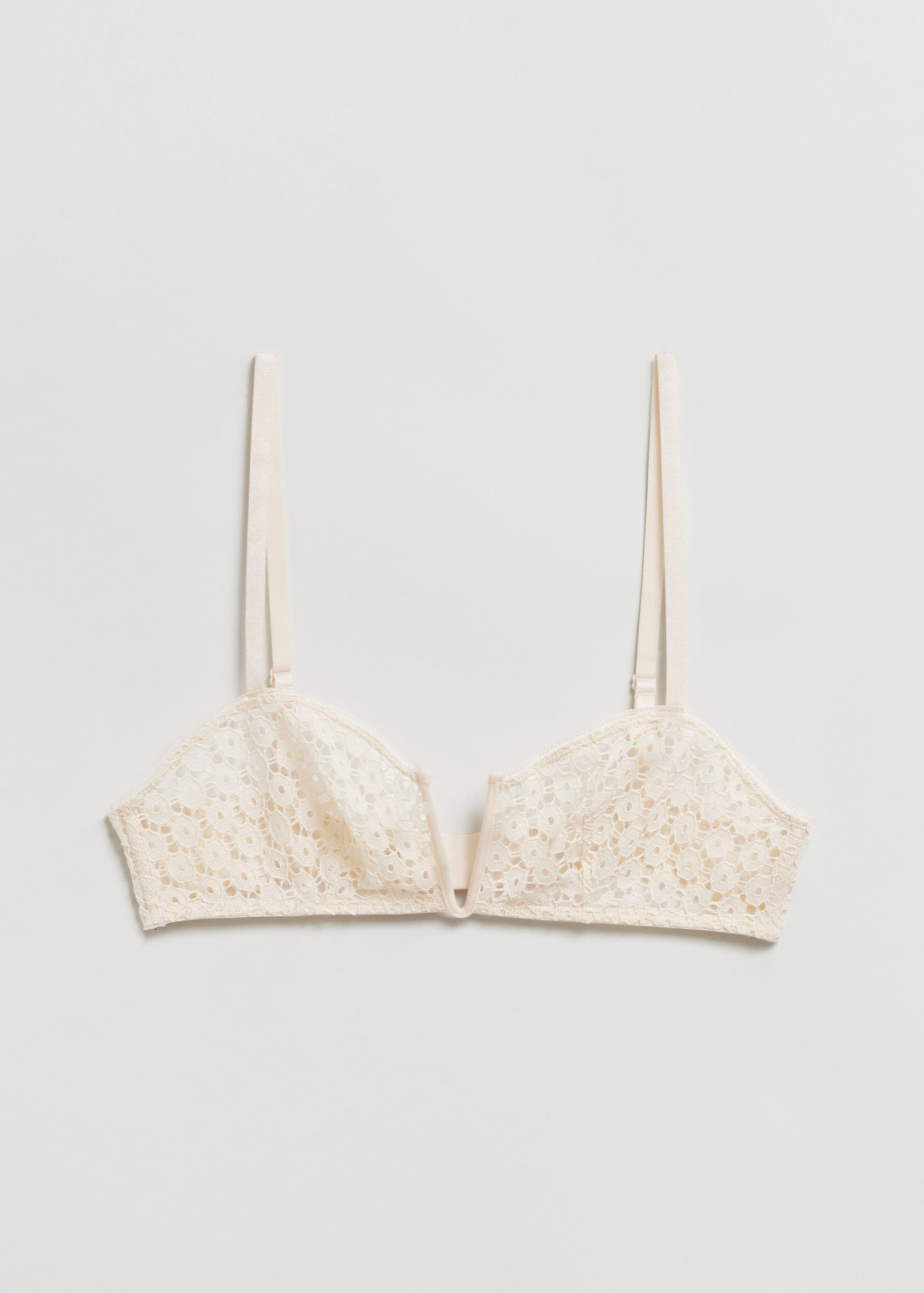 Daisy Lace Soft Bra - Cream - Still Life