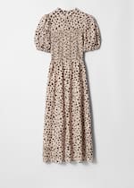 Beige/Herzmuster