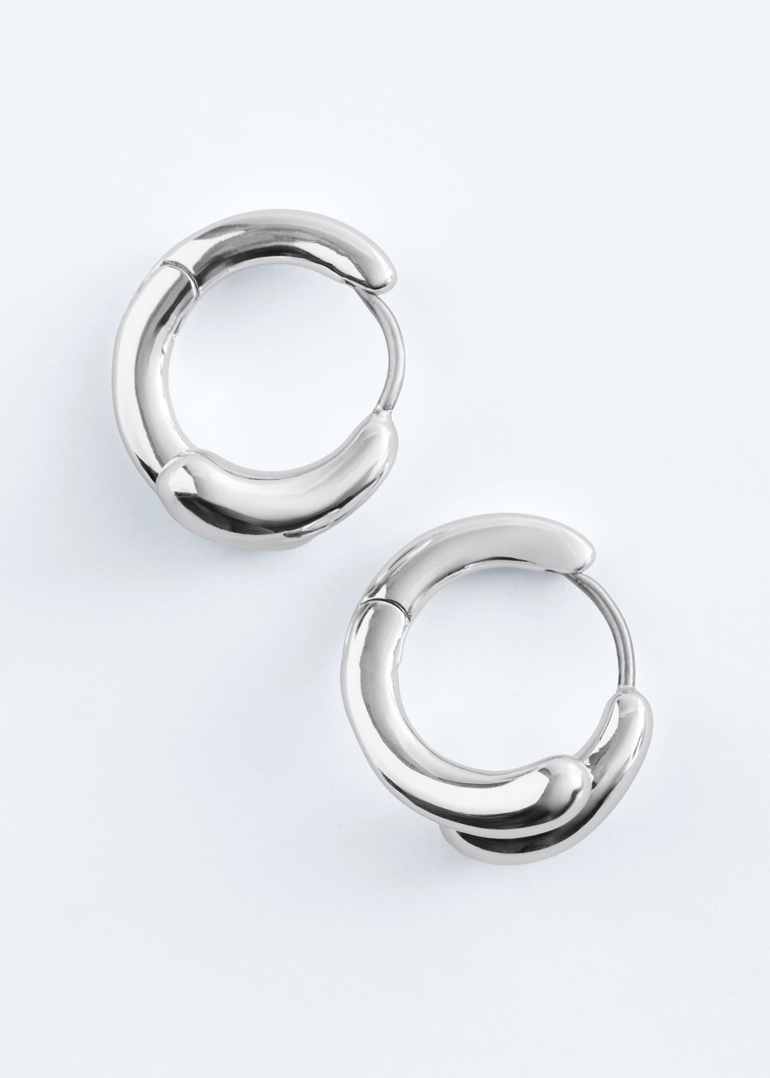 Image of Two-Part Hoop Earrings