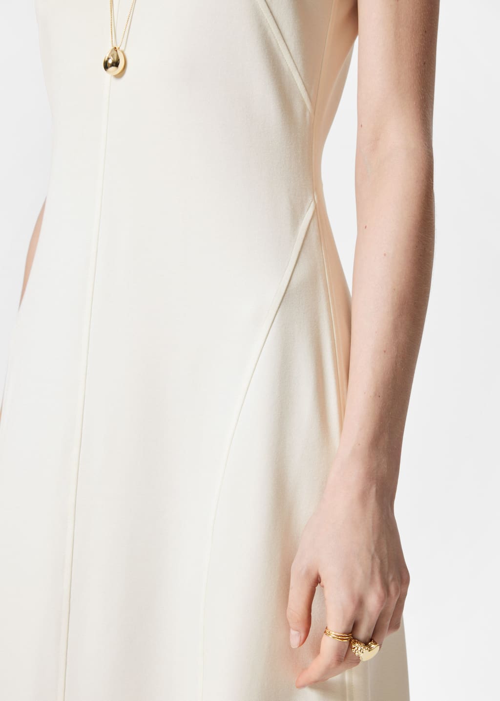A-Line Maxi Dress - Black - Lookbook