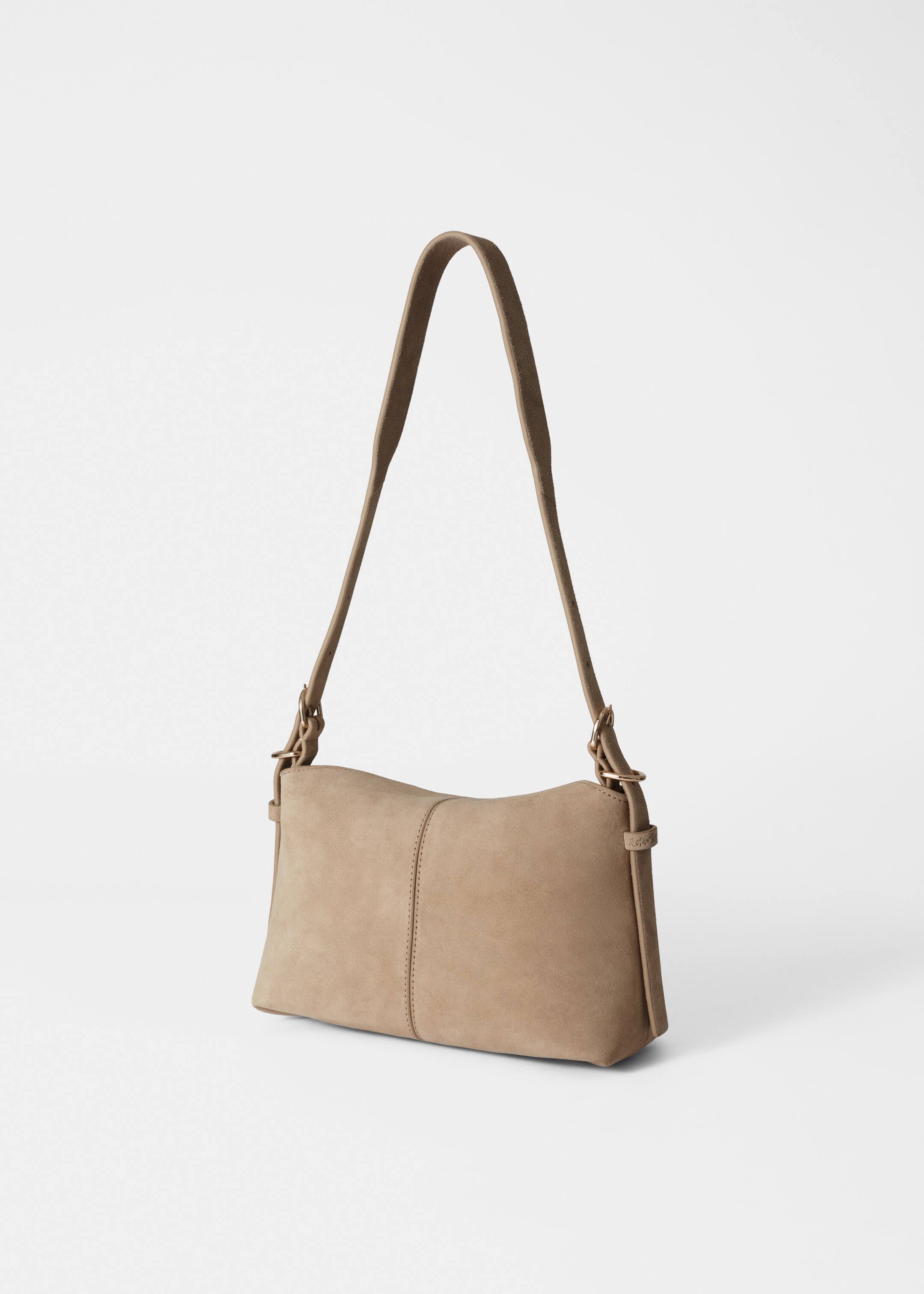 View larger image: Small Suede Bag - Beige suede - Ladies | H&M GB 3