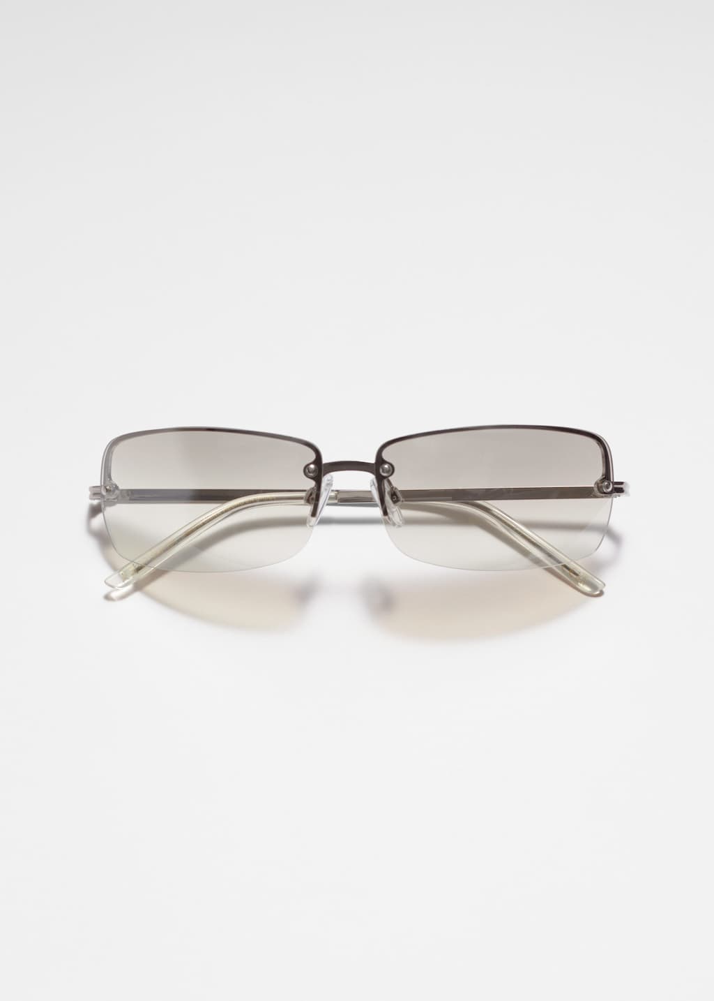 Image of Gafas de sol rectangulares sin montura