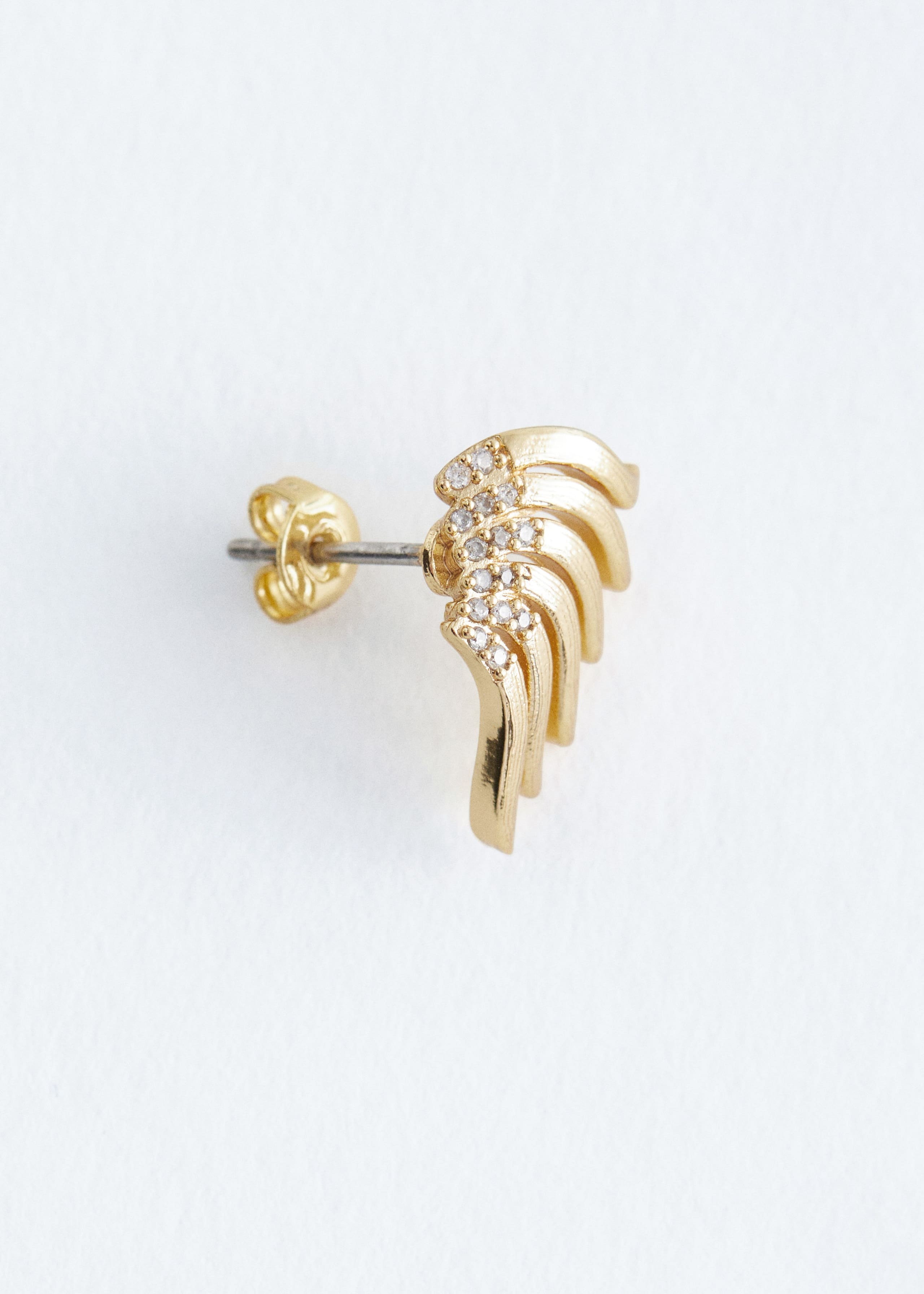 Image of Multi Wire Crystal Earrings