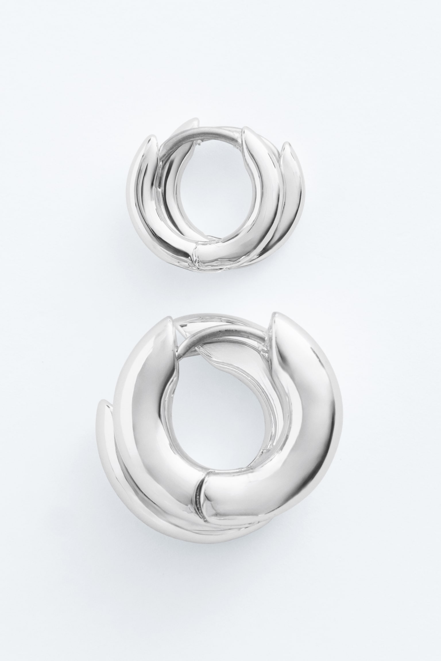 2-pack hoops - Silver