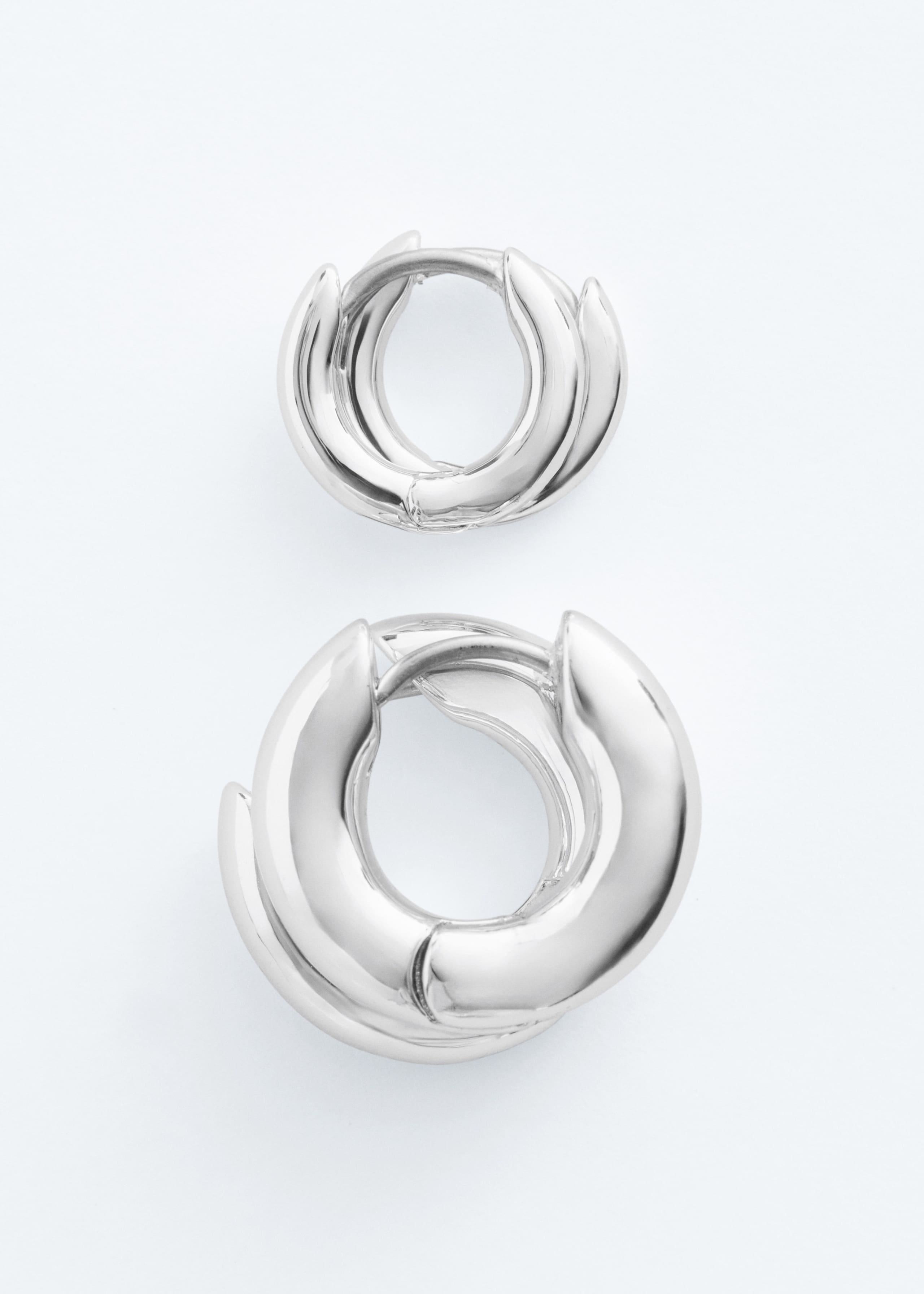 Image of Chunky Hoop Earring Set