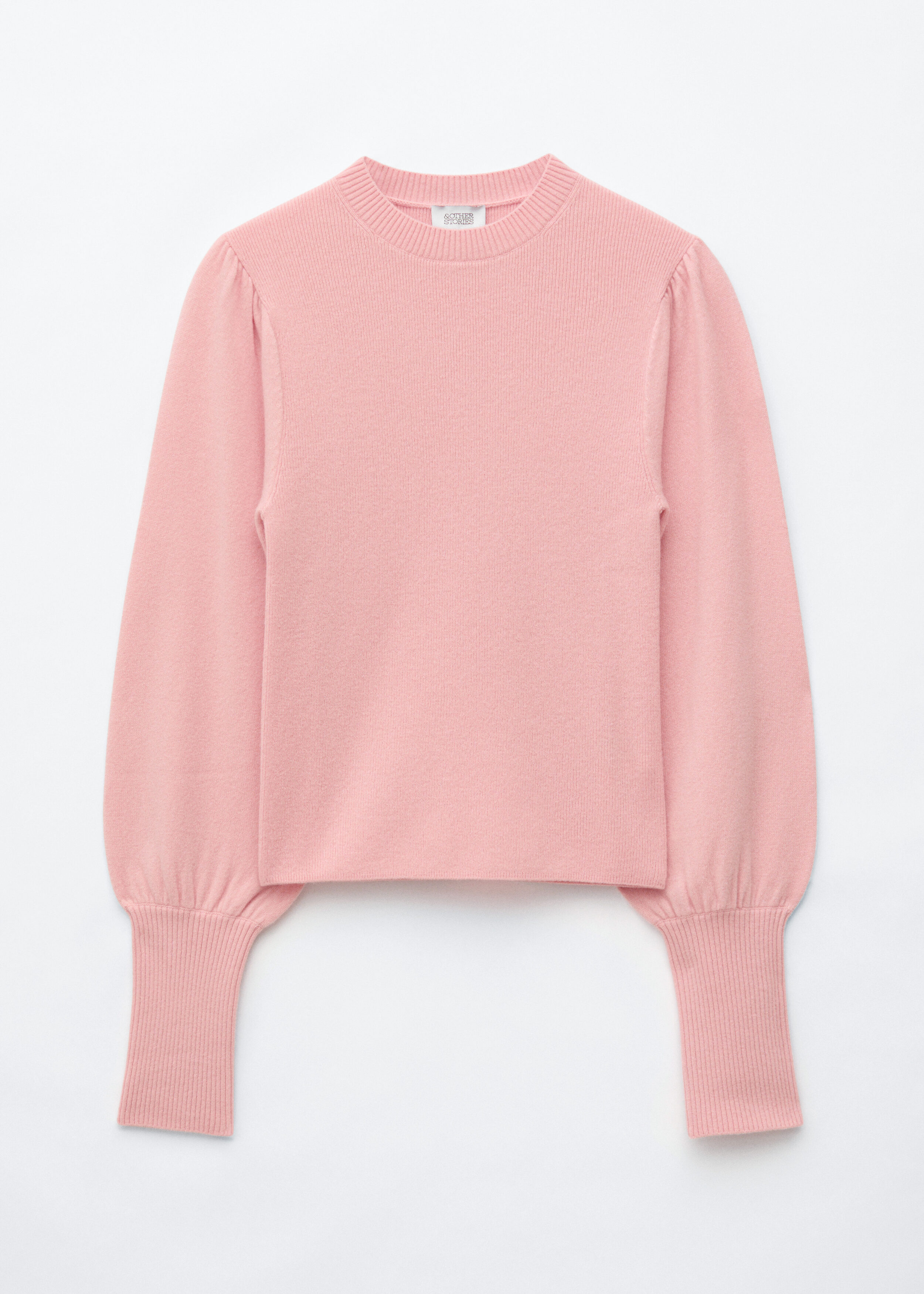 & Other Stories Wool Top - Pink - Long sleeve tops | & Other Stories US