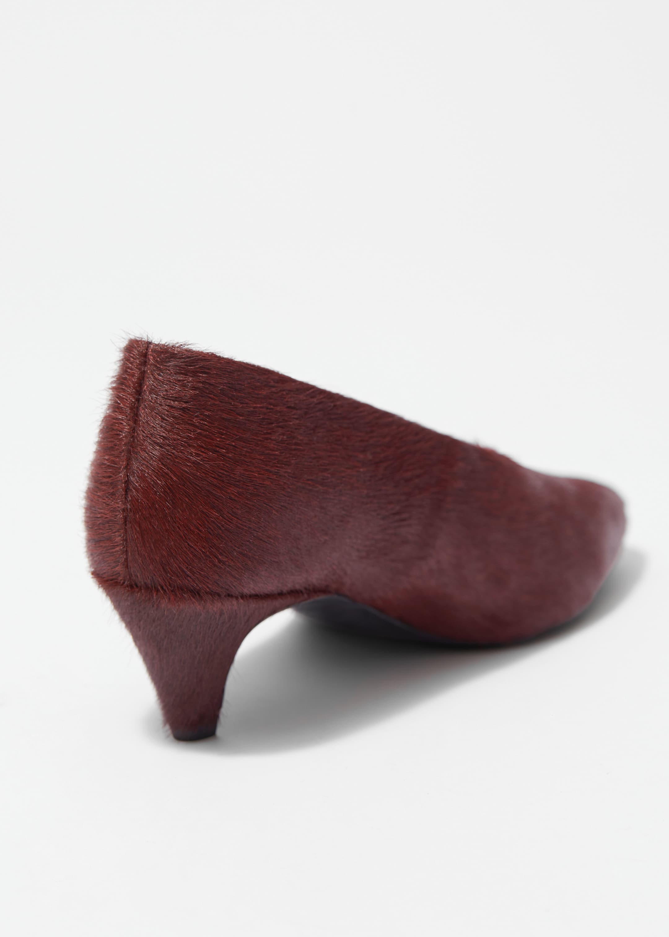 View larger image: Leather Pumps - Burgundy - Ladies | H&M GB 4