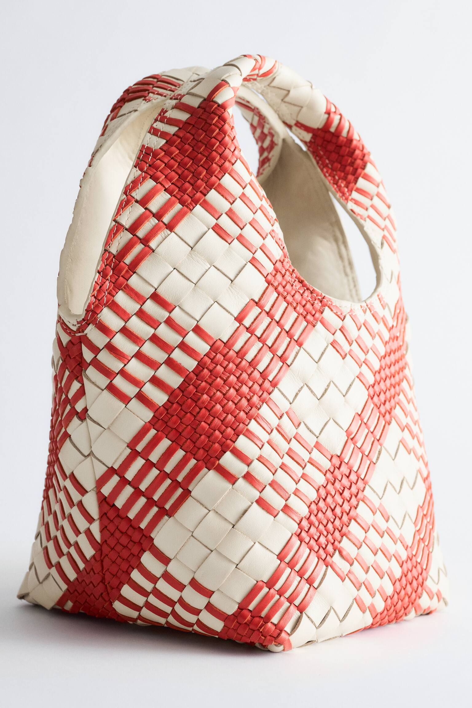 Mala tote em pele entrançada - 6