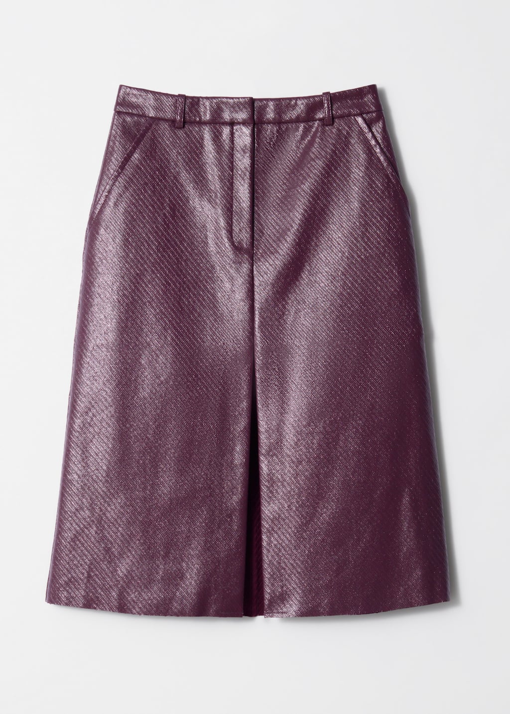 Image of Falda midi acampanada