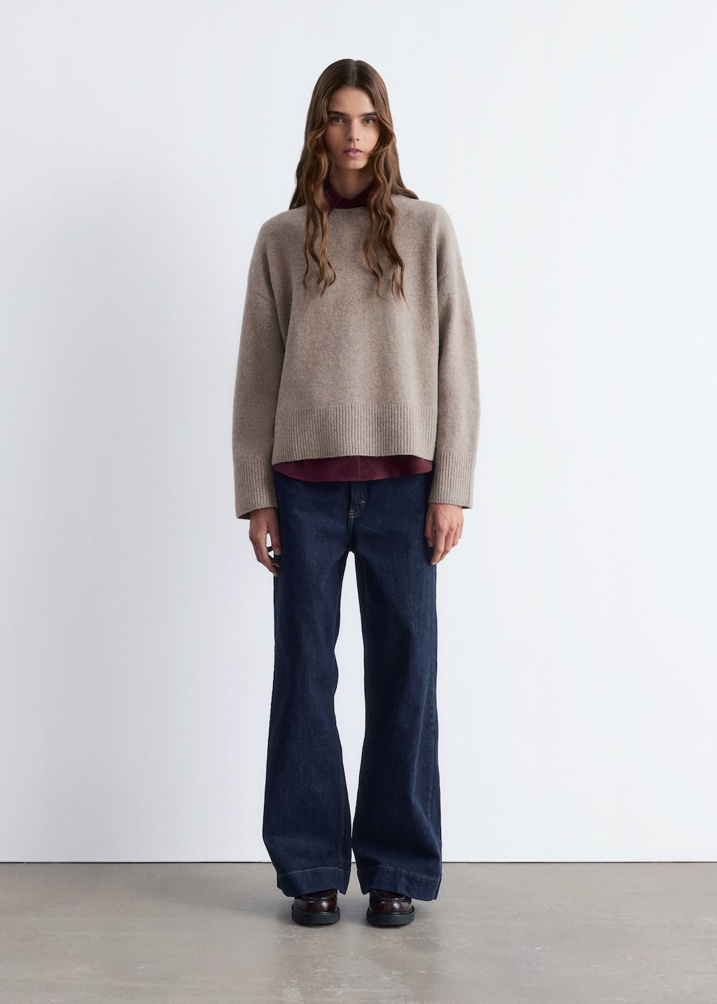 Image of Relaxed Knit Jumper