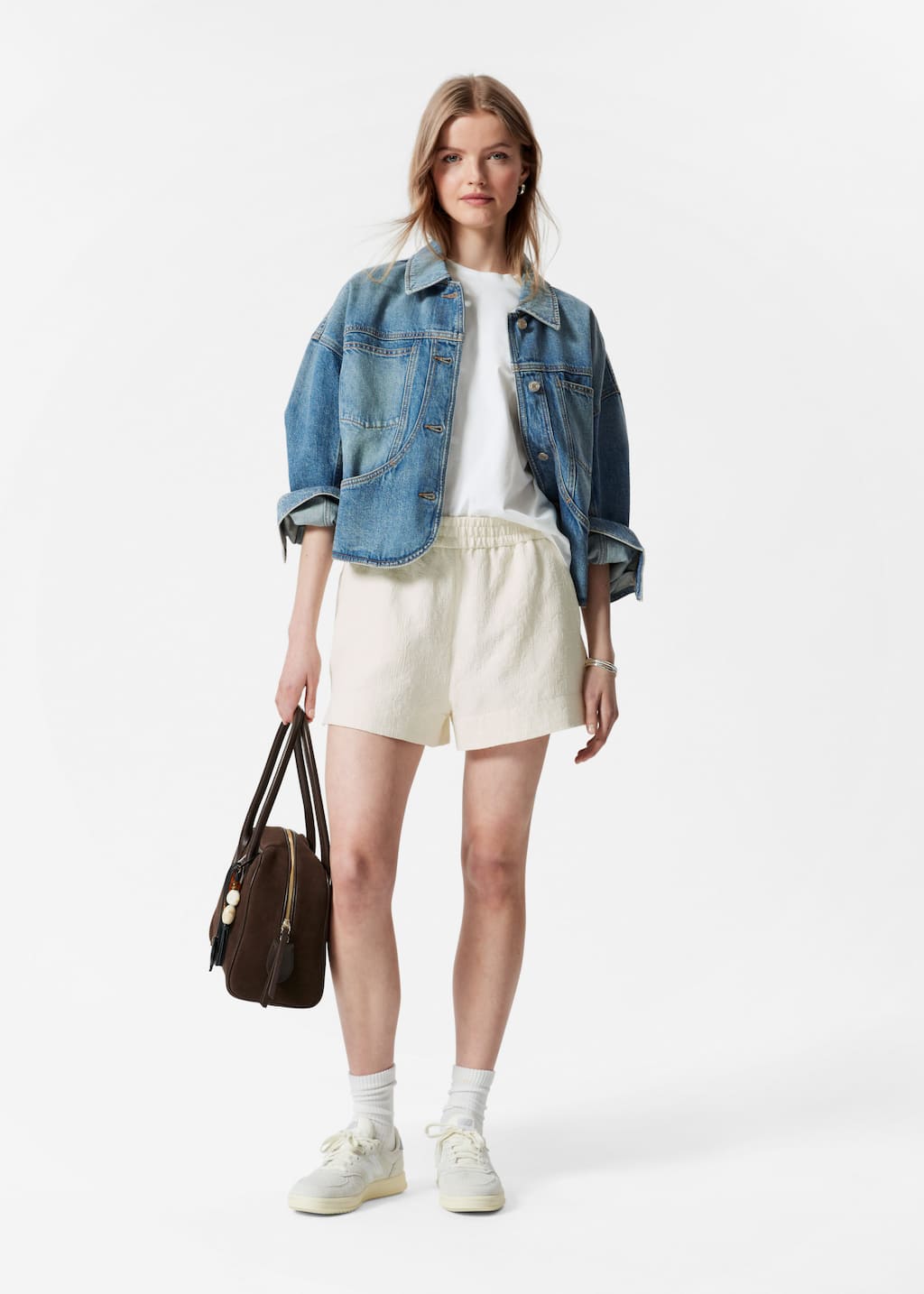 Image of Pull-on-Shorts aus Jacquard
