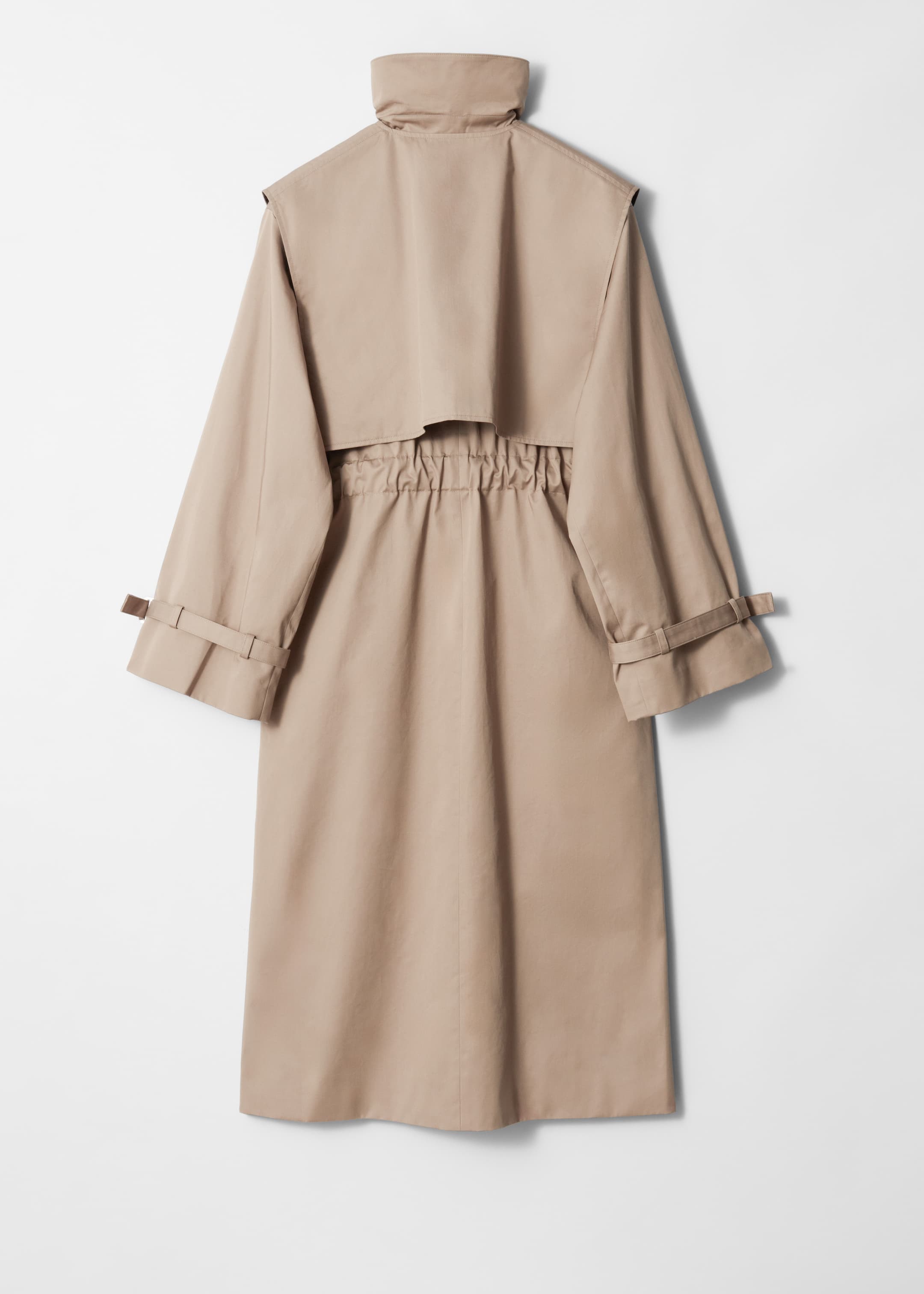 Größeres Bild anzeigen: Trenchcoat mit Tunnelkragen - Beige - Ladies | H&M AT 2