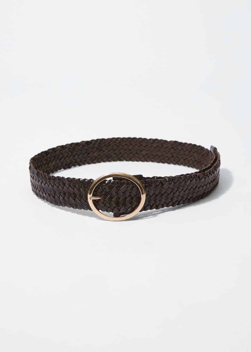Image of Woven Leather Belt