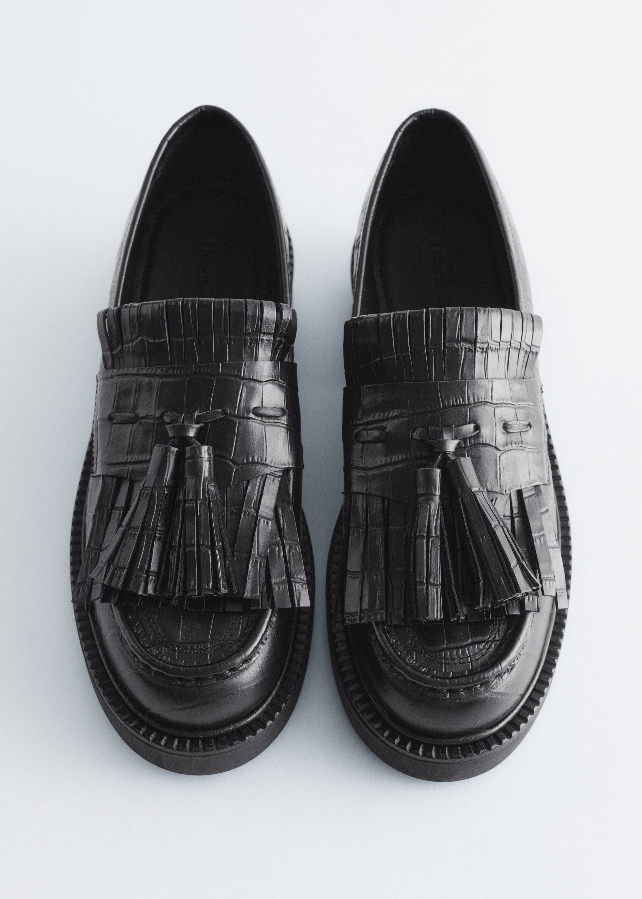 Agrandir l'image: Mocassins en cuir épais - Noir - FEMME | H&M CH 3