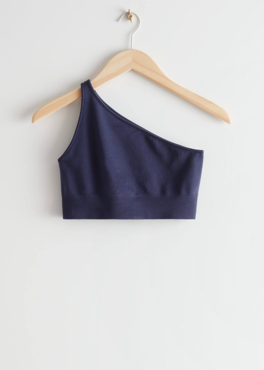 OneShoulder Yoga Top - Blue - Bodegón