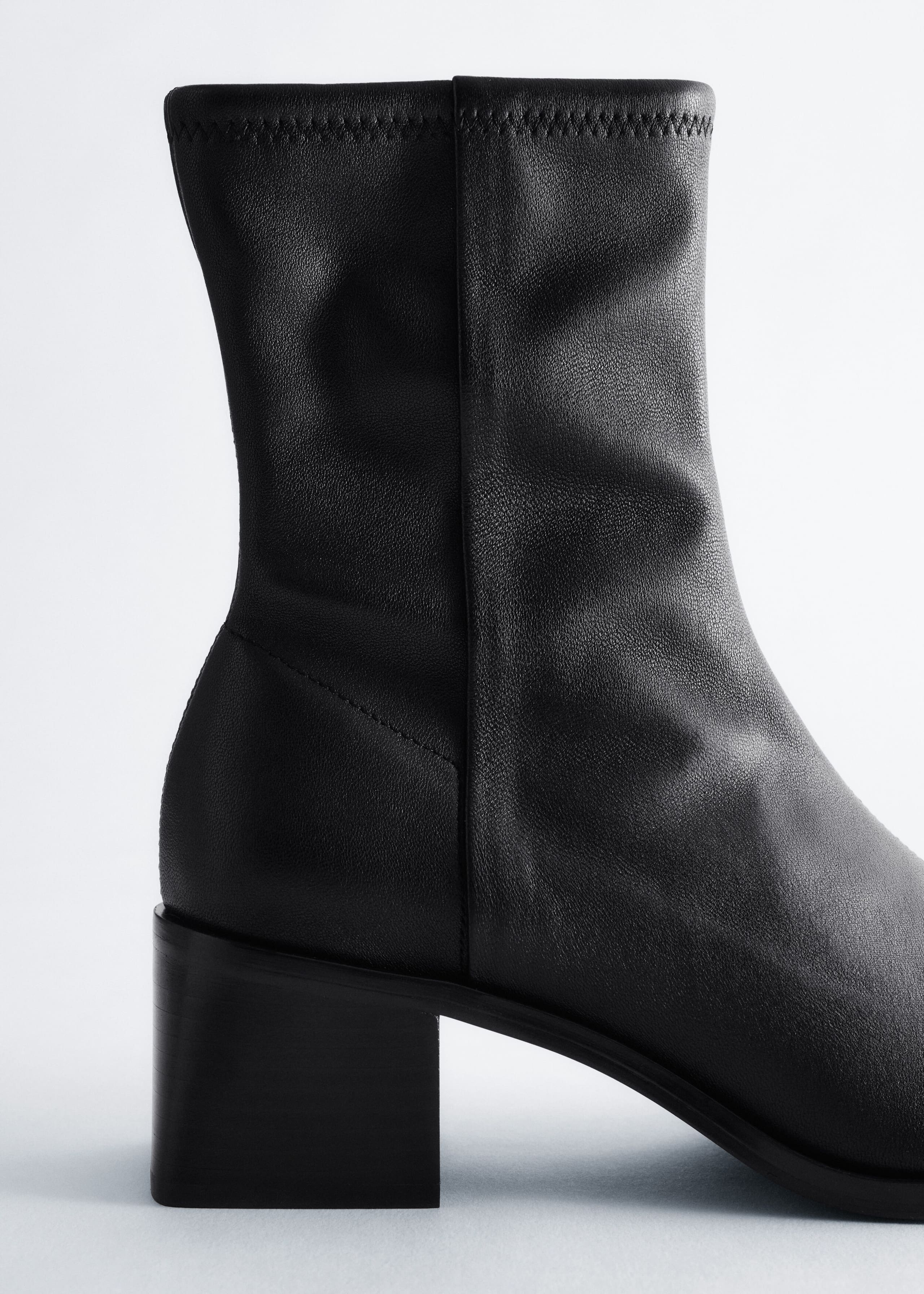 Leather Ankle Boots - Black - Still Life
